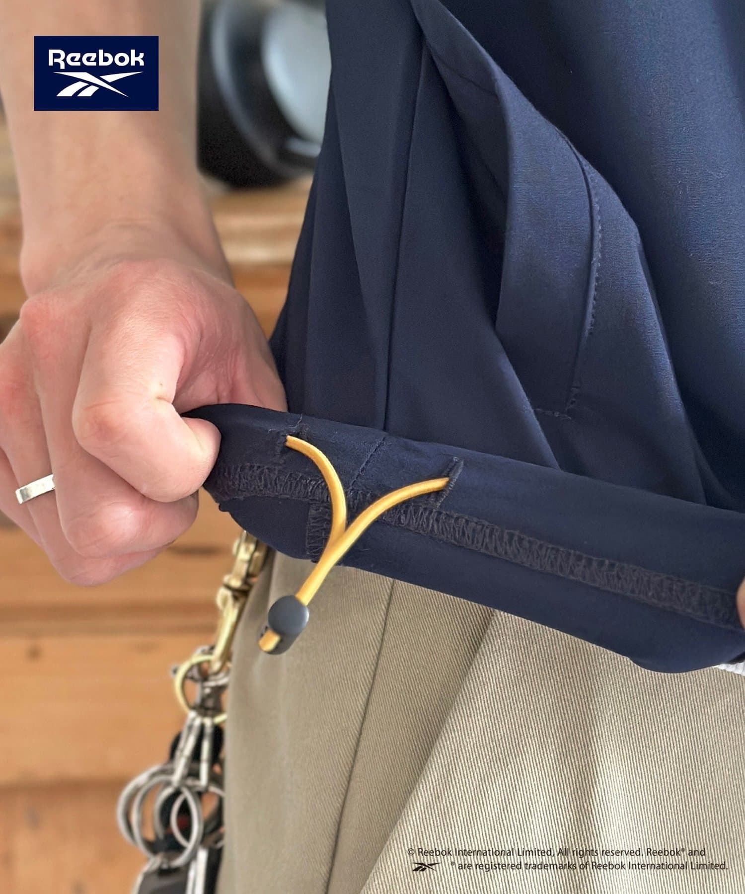 CPCM(シーピーシーエム) 【Reebok】半袖トラックジャケット