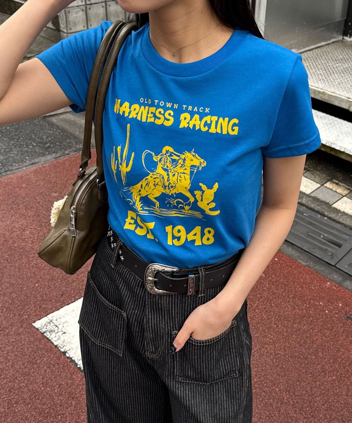 CIAOPANIC(チャオパニック) アソート柄コンパクトカラーTee