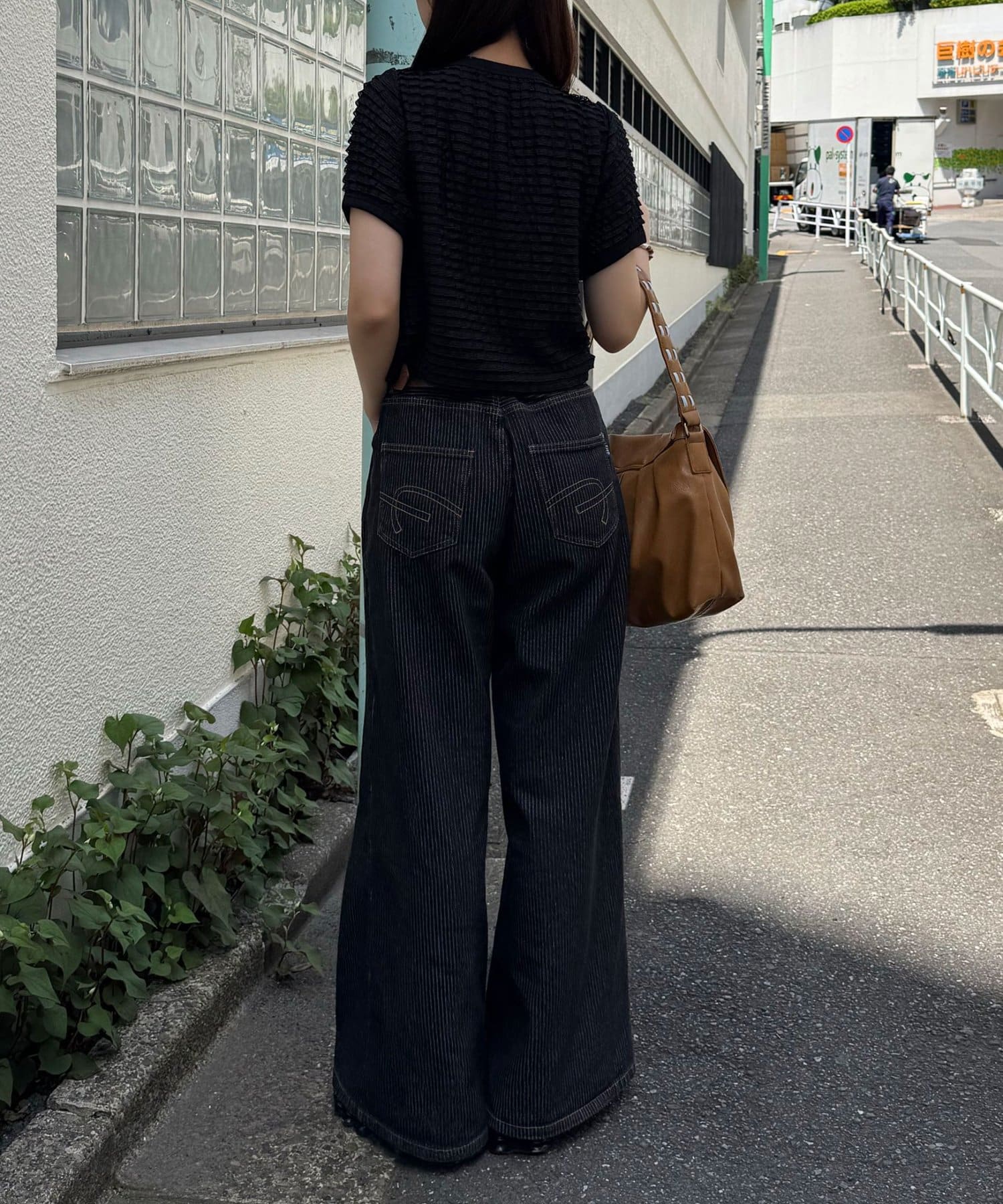 CIAOPANIC(チャオパニック) モーターロゴフリルリンガーTee