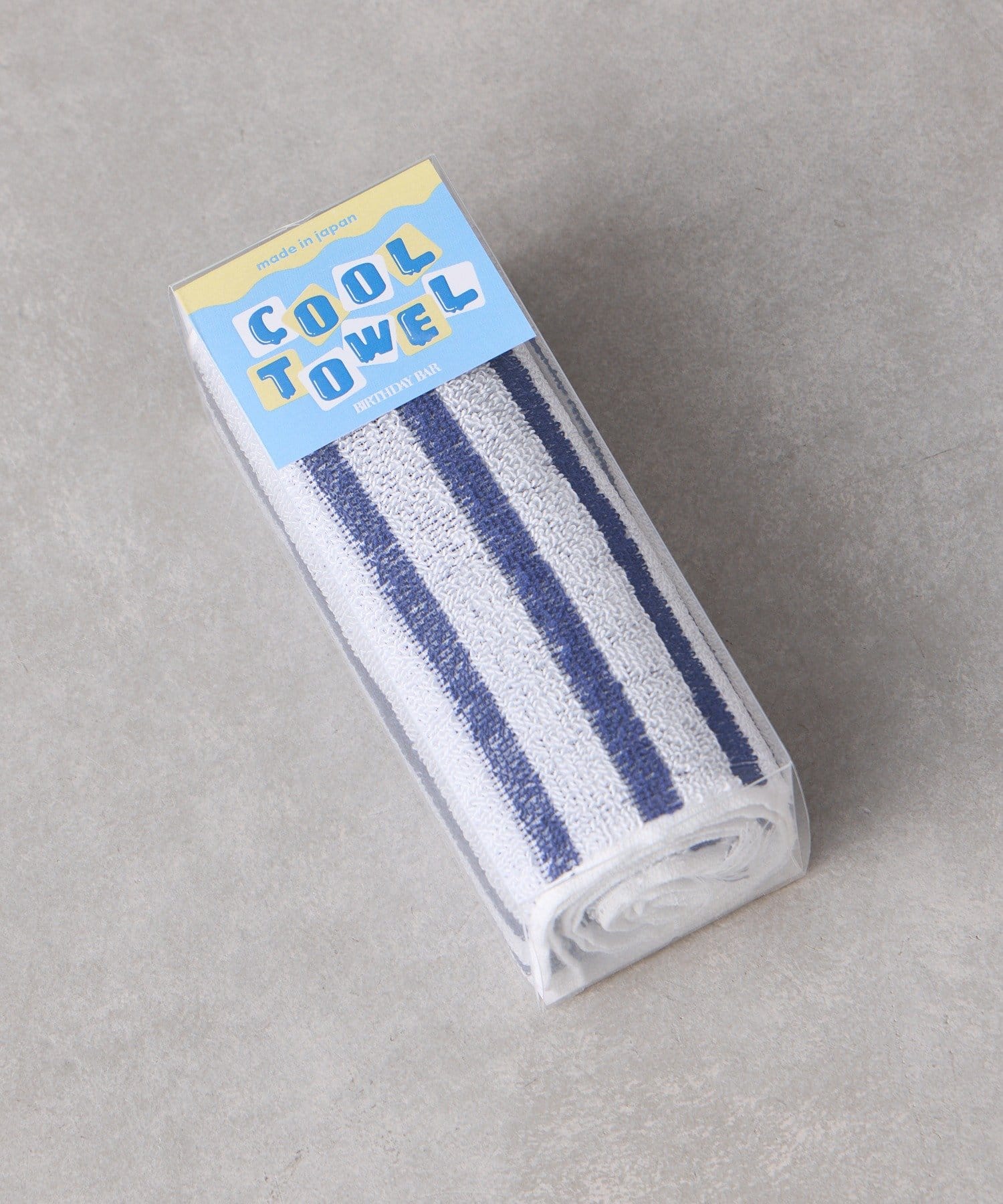 BIRTHDAY BAR(バースデイバー) COOL TOWEL　接触冷感タオル