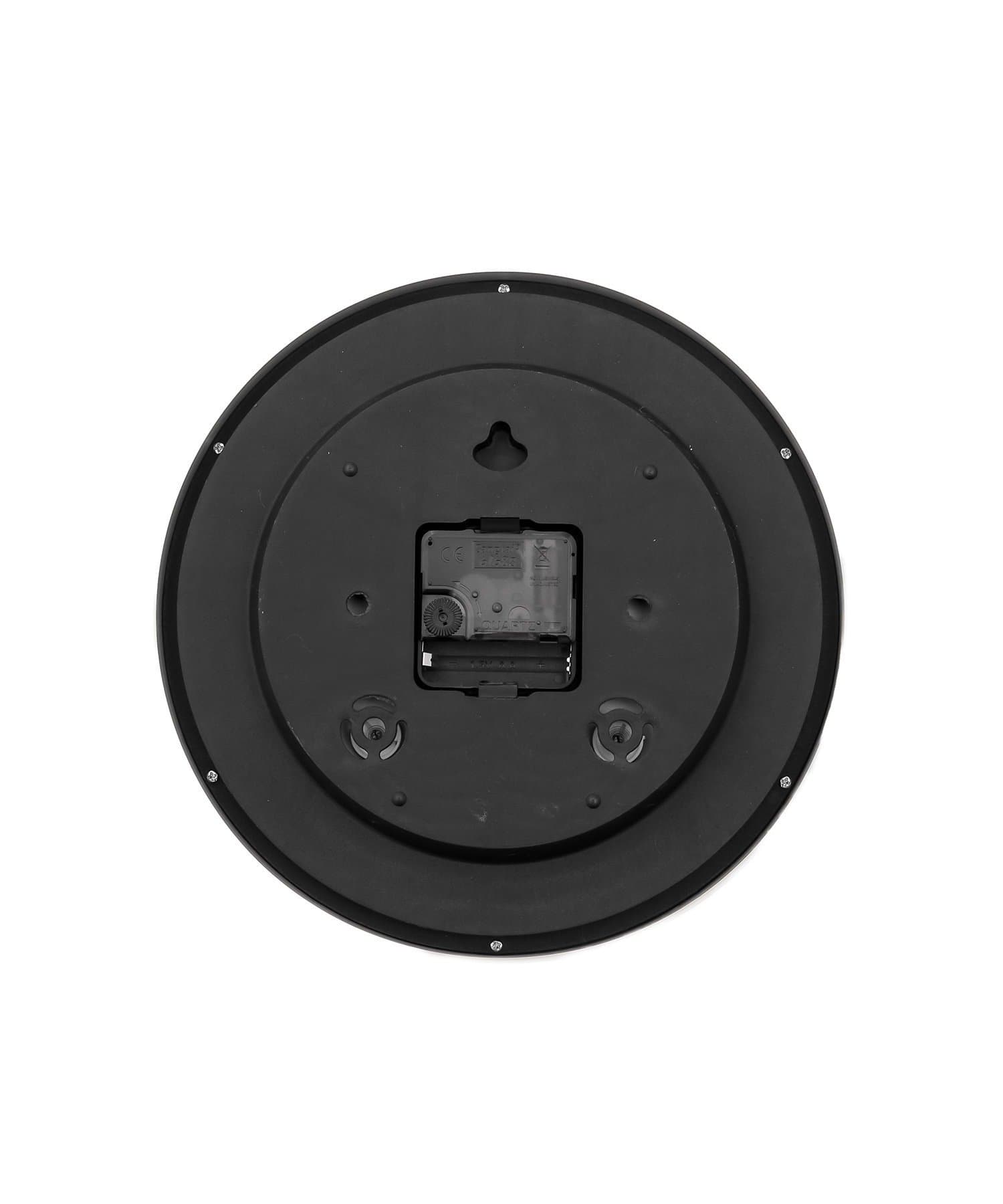 3COINS(スリーコインズ) 湿温度計付掛け時計