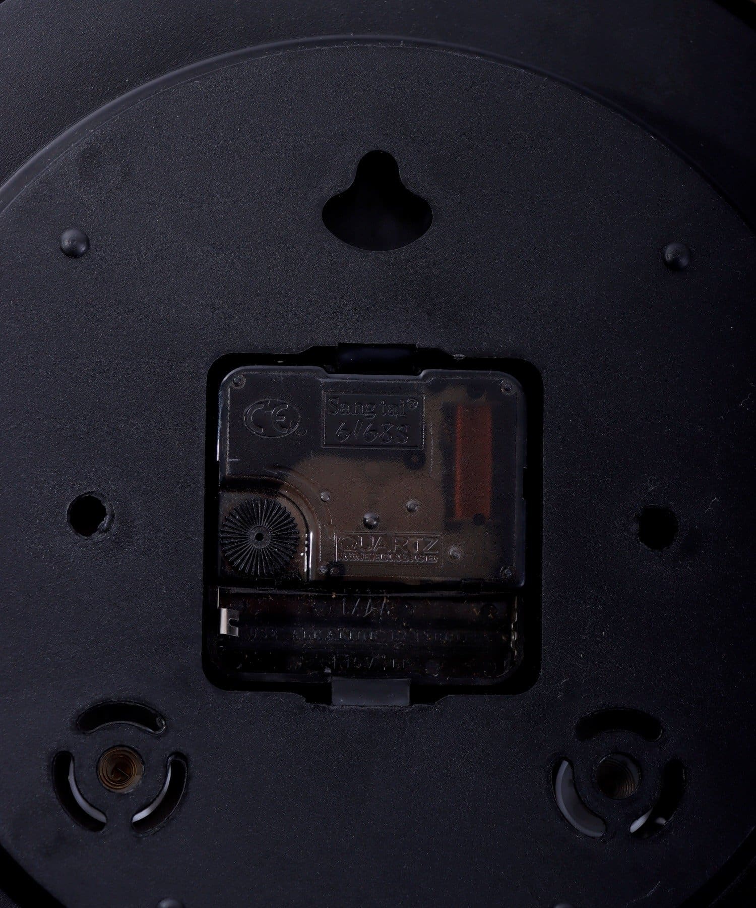 3COINS(スリーコインズ) 湿温度計付掛け時計