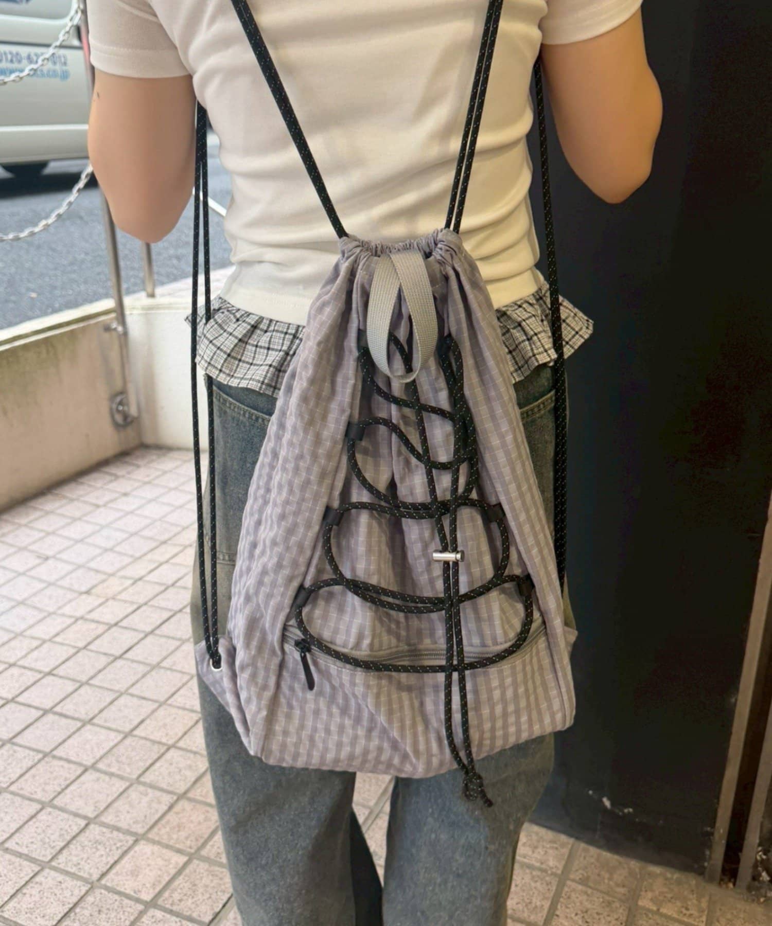 NICE CLAUP / OLIVE des OLIVE OUTLET(ナイスクラップ  / オリーブ デ オリーブ アウトレット) 【RMAF】【WEB限定】コードナップサック