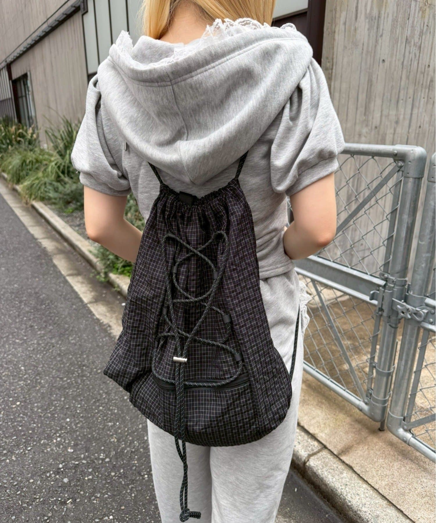 NICE CLAUP / OLIVE des OLIVE OUTLET(ナイスクラップ  / オリーブ デ オリーブ アウトレット) 【RMAF】【WEB限定】コードナップサック