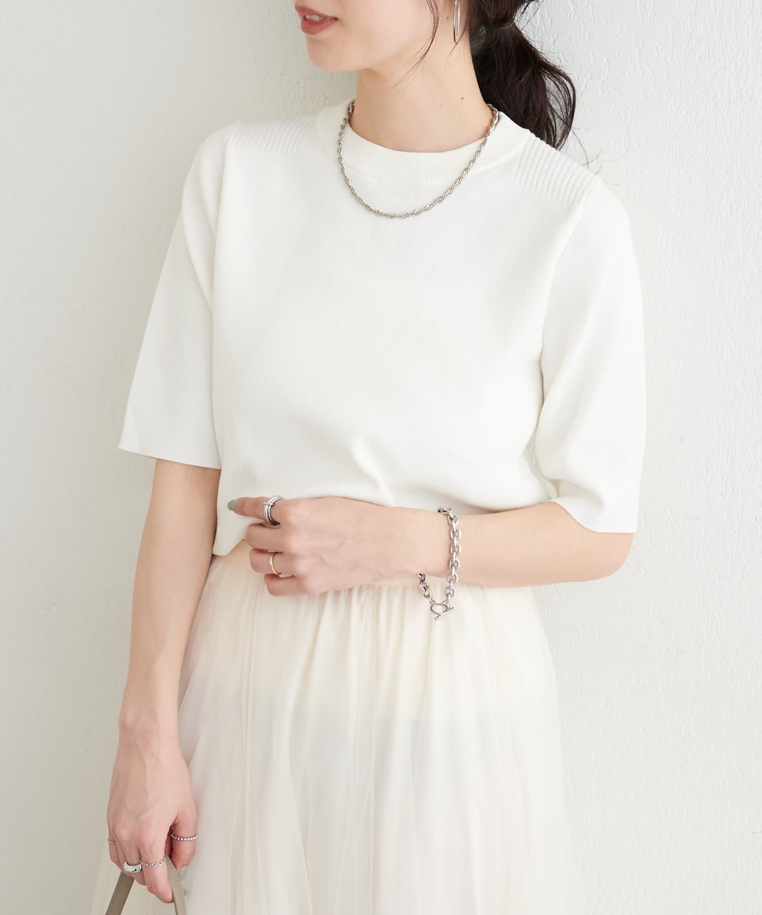 LARUTA(ラルータ) 強撚プチハイニット