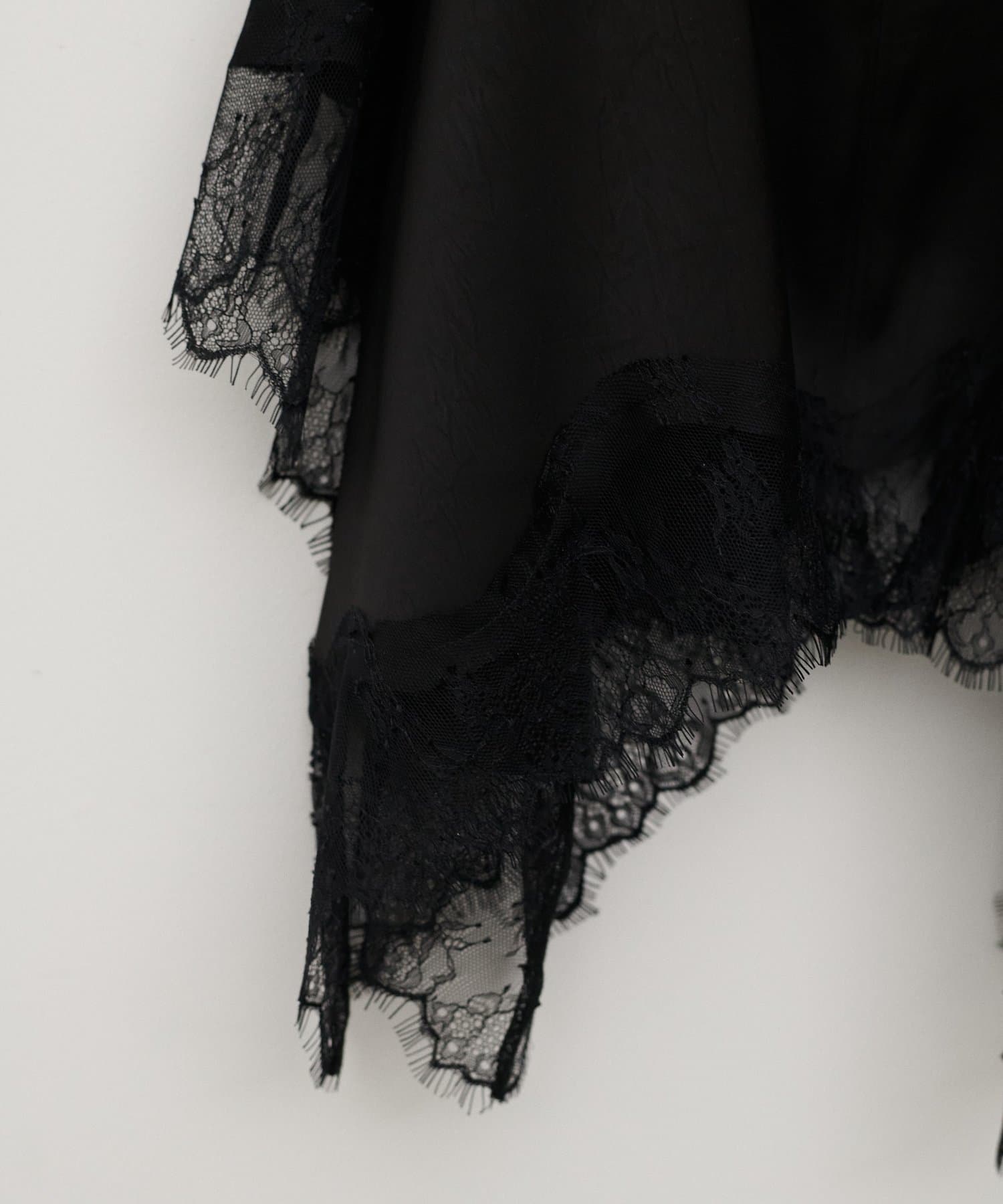 LARUTA(ラルータ) ワッシャーサテン前後2WAYキャミブラウス