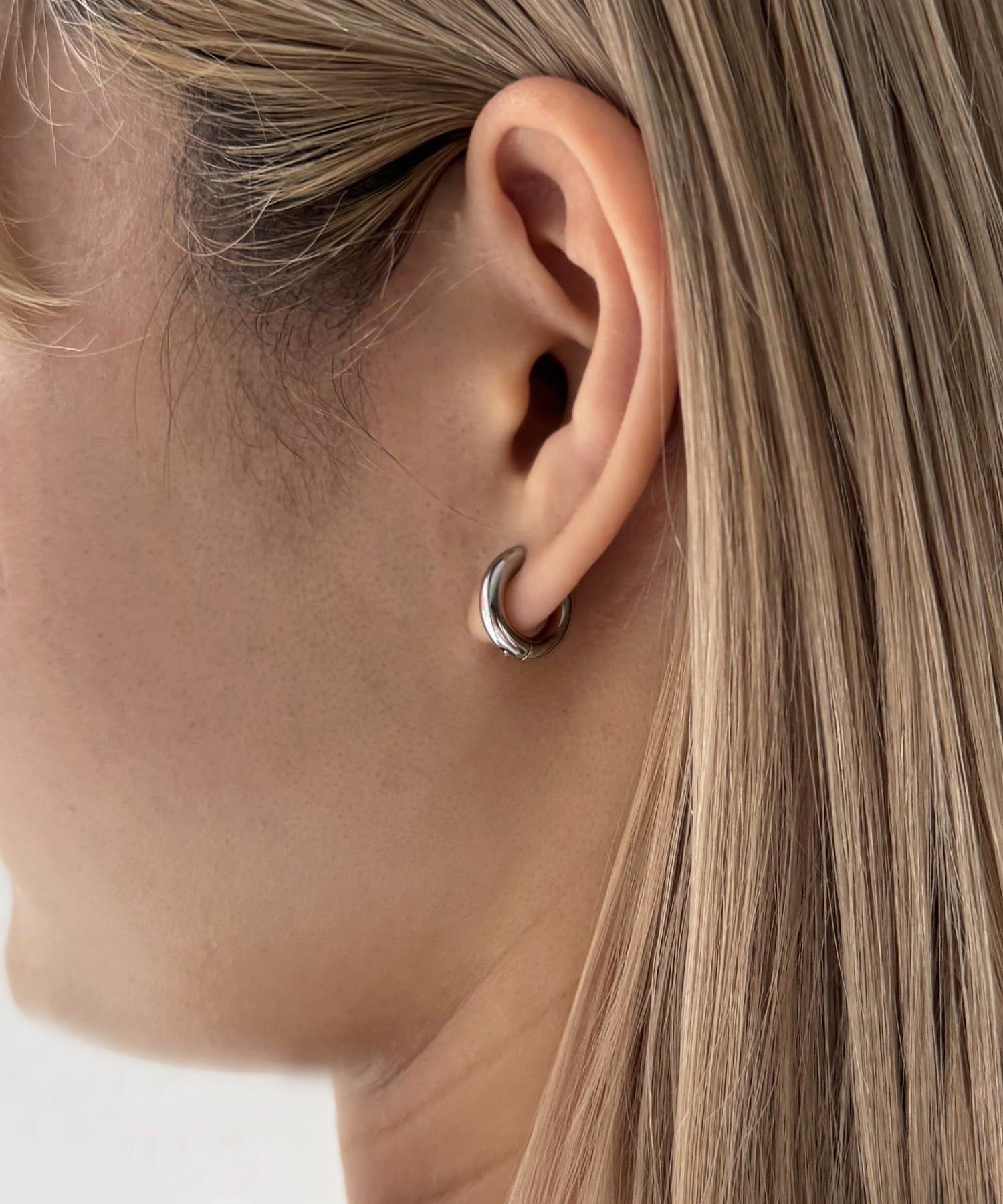 Lattice(ラティス) ＜ステンレス＞ワンタッチピアス