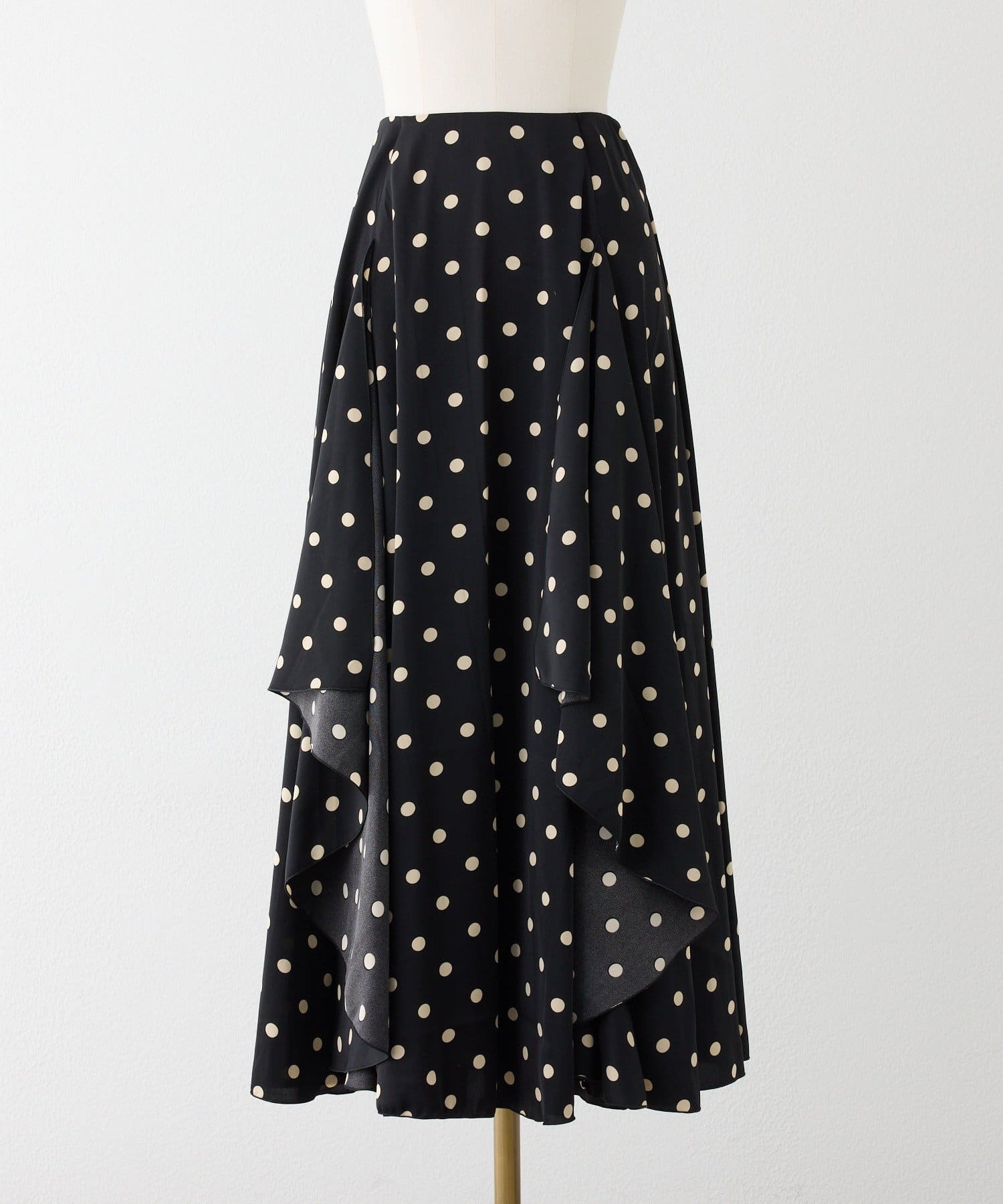 Seemi.by NICE CLAUP(シーミーバイナイスクラップ) レースアップロングスカート