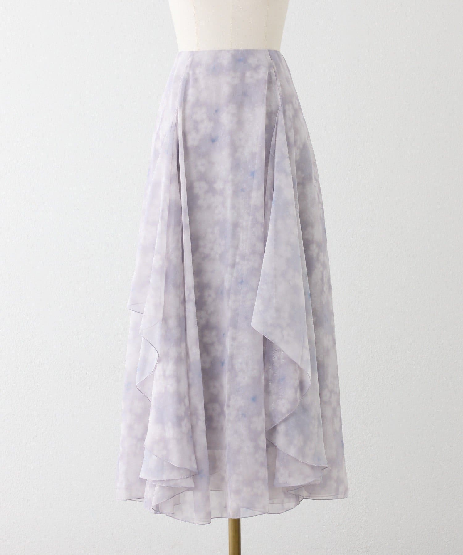 Seemi.by NICE CLAUP(シーミーバイナイスクラップ) レースアップロングスカート