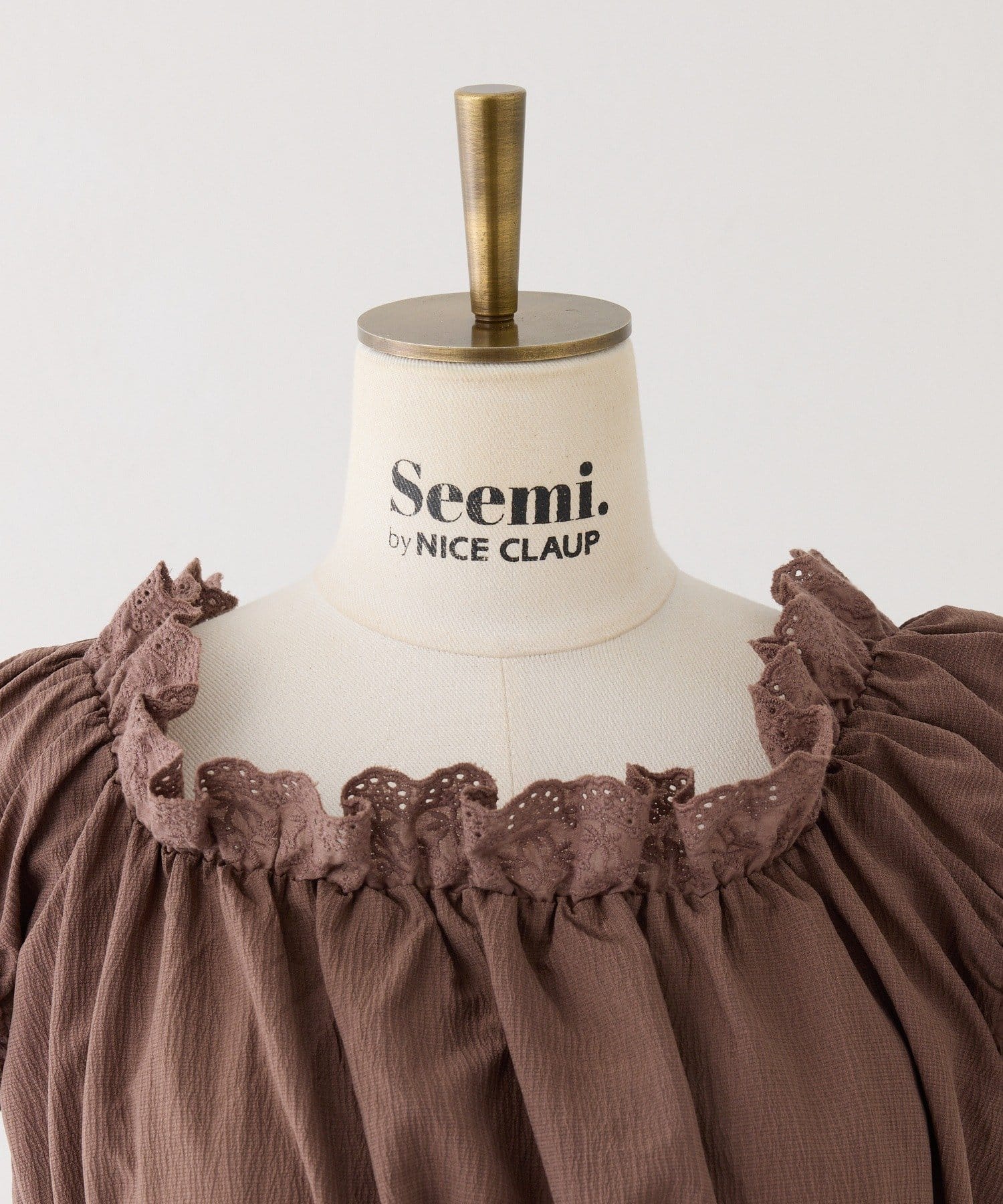 Seemi.by NICE CLAUP(シーミーバイナイスクラップ) フリルワンピース