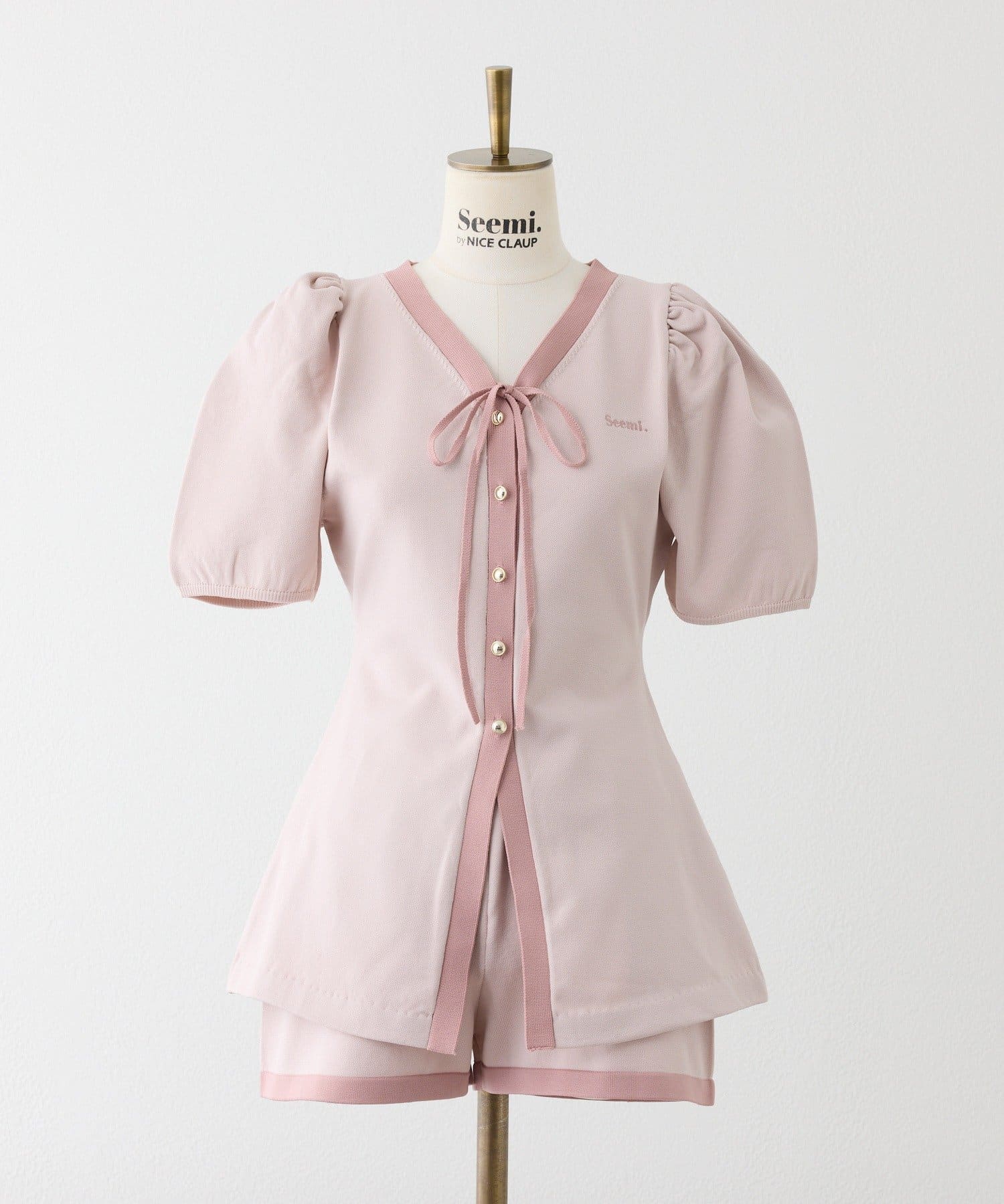 Seemi.by NICE CLAUP(シーミーバイナイスクラップ) ニットセットアップ