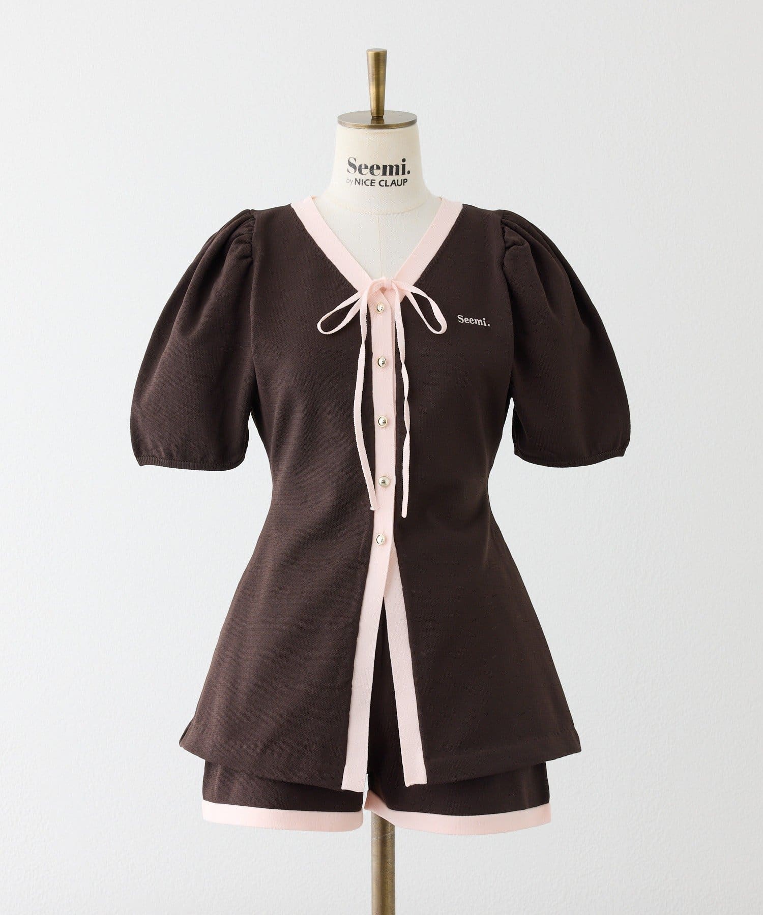 Seemi.by NICE CLAUP(シーミーバイナイスクラップ) ニットセットアップ