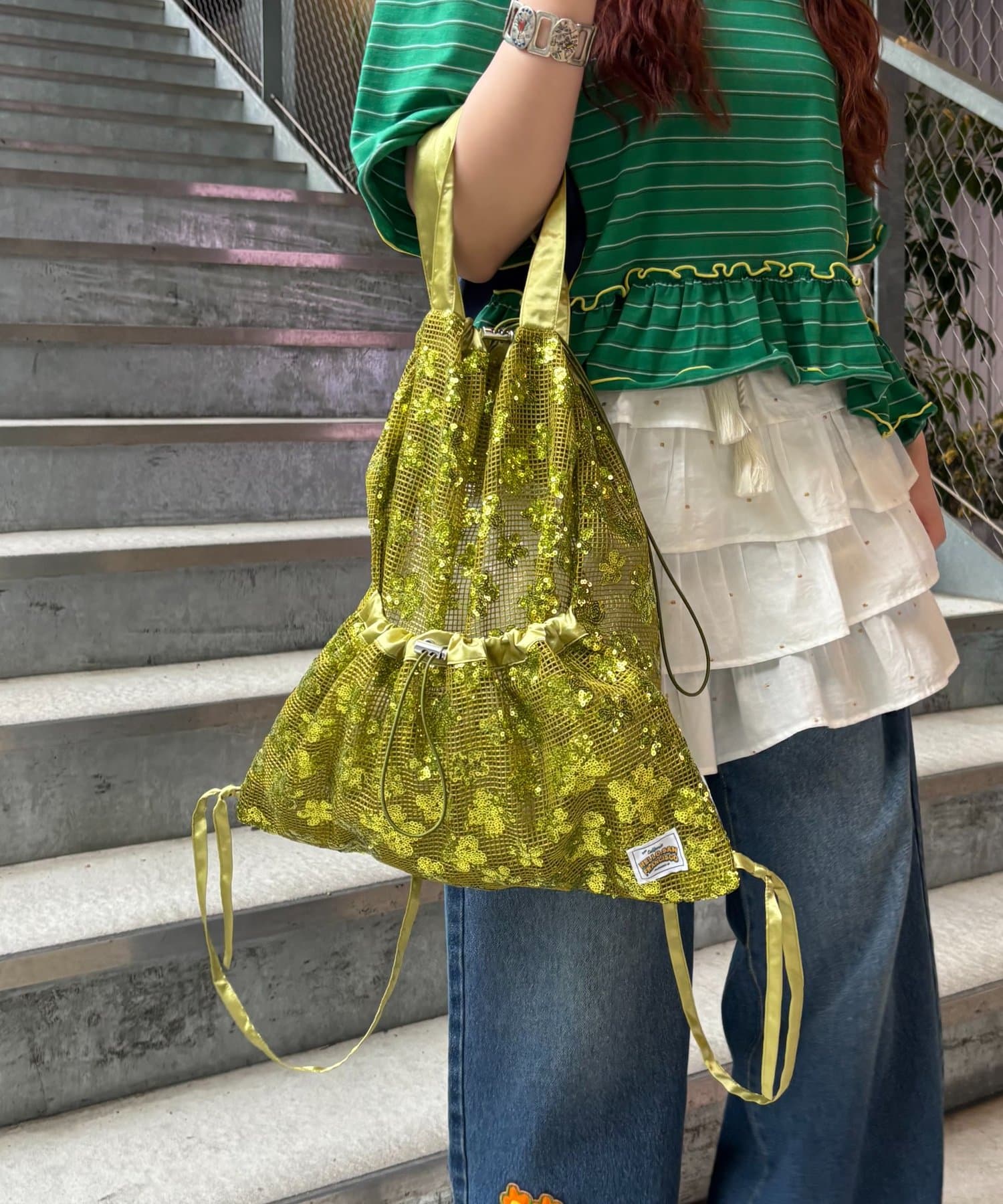 CIAOPANIC TYPY(チャオパニックティピー) 【HELLO.SANFRANCISCO/ハローサンフランスパンコールナップサック