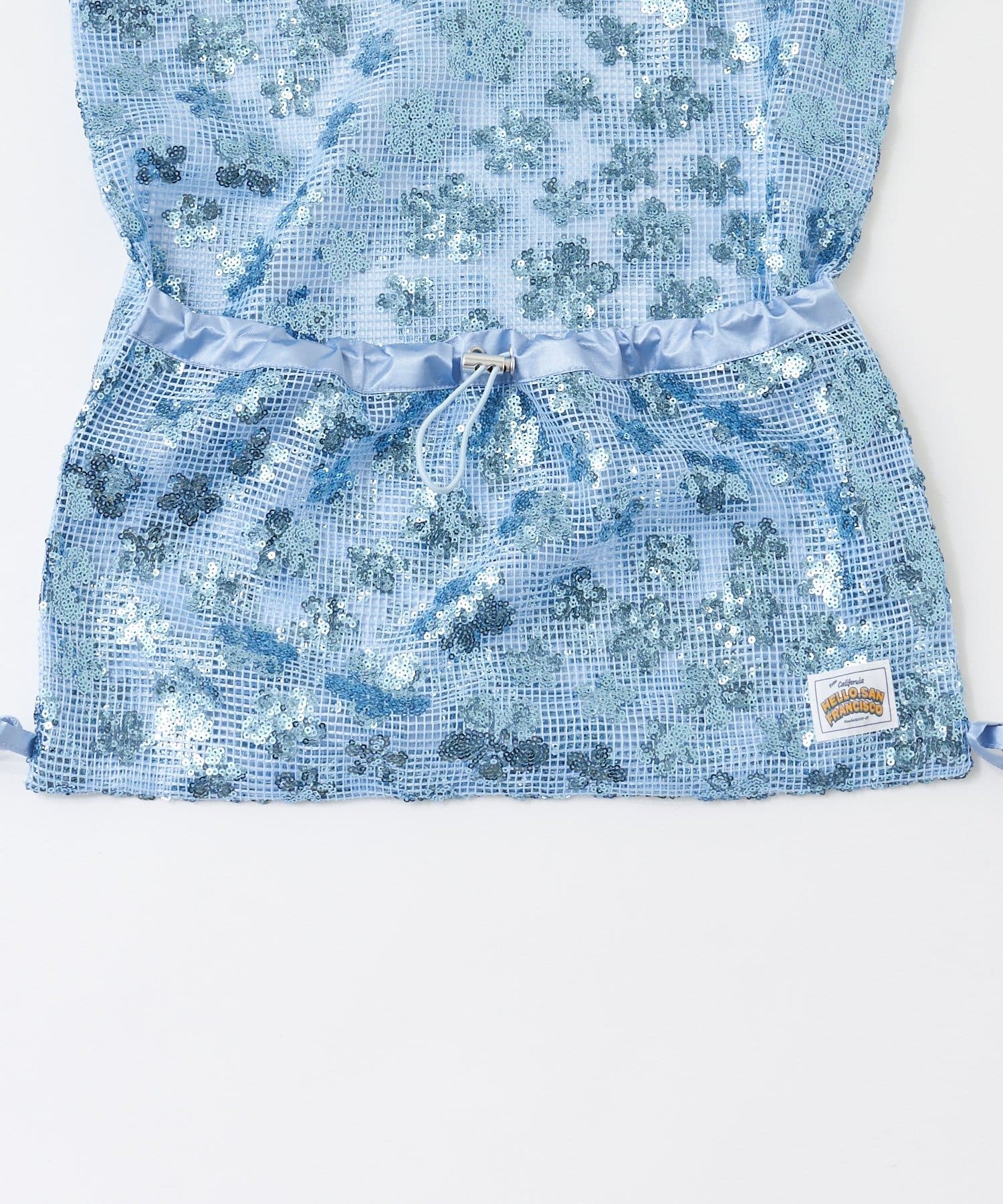 CIAOPANIC(チャオパニック) 【HELLO.SANFRANCISCO/ハローサンフランシスコ】スパンコールナップサック