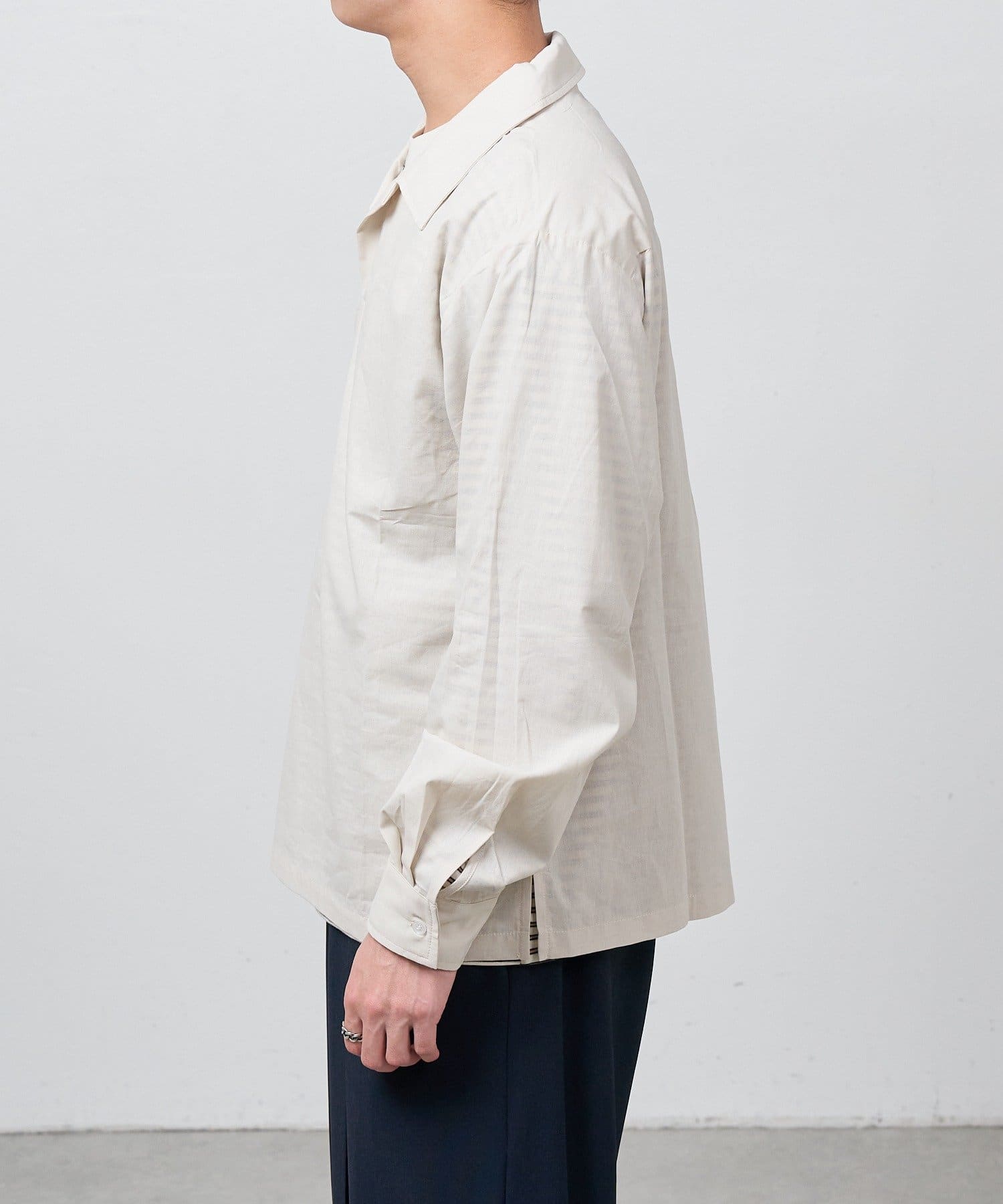 Kastane(カスタネ) 【ユニセックス】BM スキッパーシャツ2