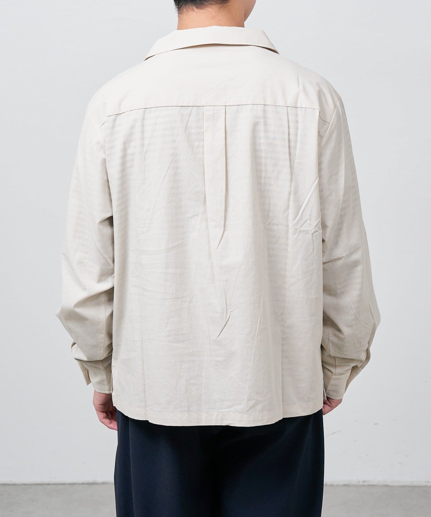 Kastane(カスタネ) 【ユニセックス】BM スキッパーシャツ2