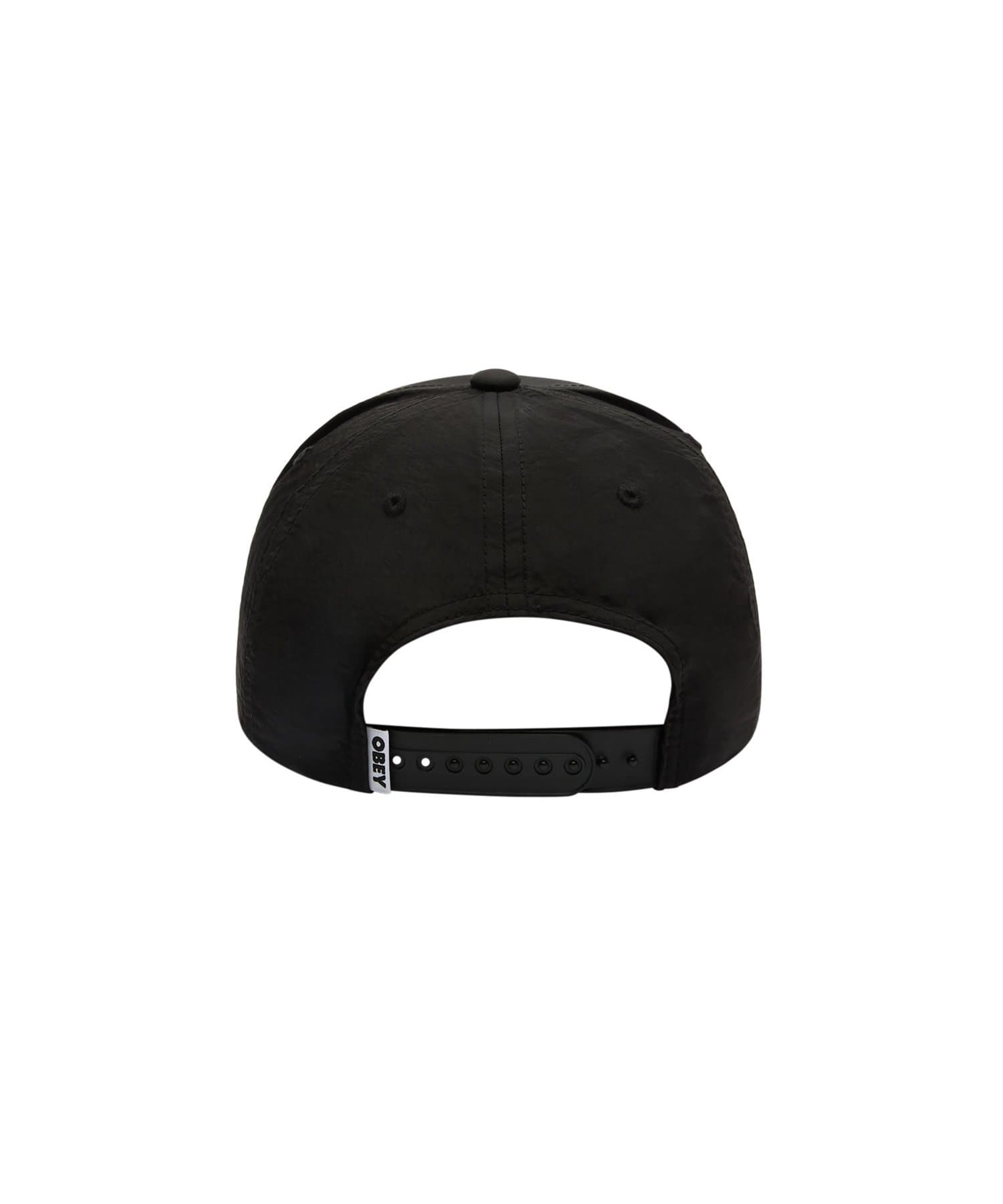 WHO’S WHO gallery(フーズフーギャラリー) OBEY STIPPLE 5 PANEL NYLON SNAPBACK