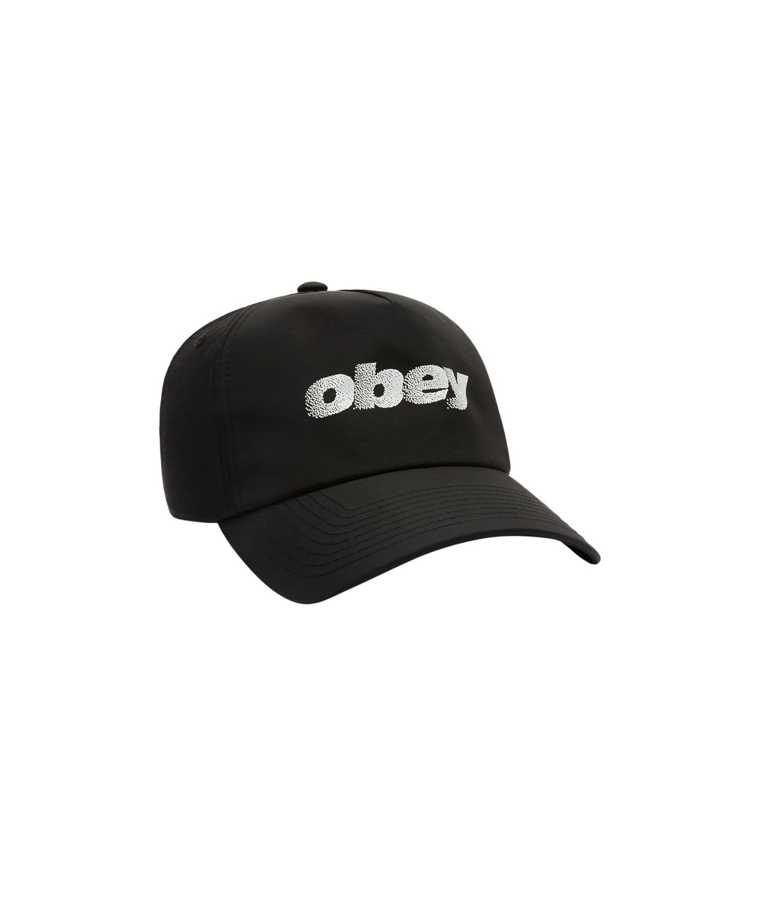 WHO’S WHO gallery(フーズフーギャラリー) OBEY STIPPLE 5 PANEL NYLON SNAPBACK