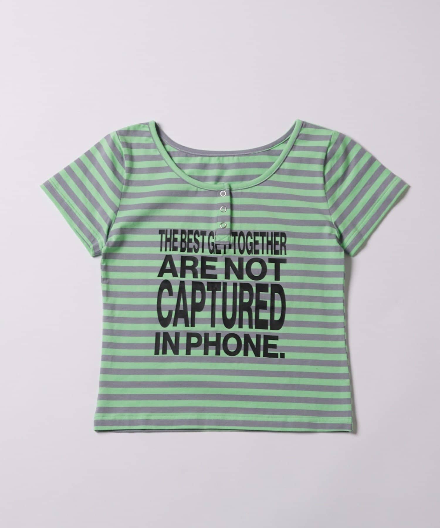 WHO’S WHO gallery(フーズフーギャラリー) 【WEB限定】メッセージヘンリーリングドット TEE