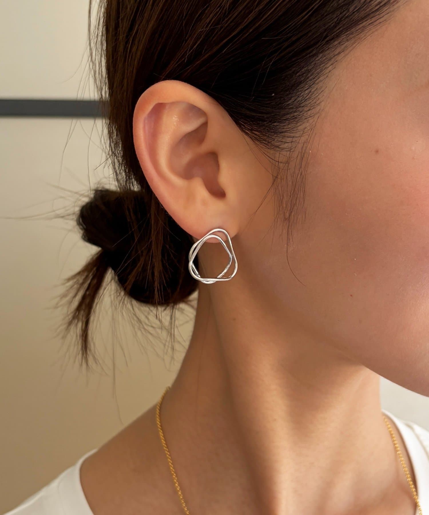 Chez toi(シェトワ) ダブルラインピアス