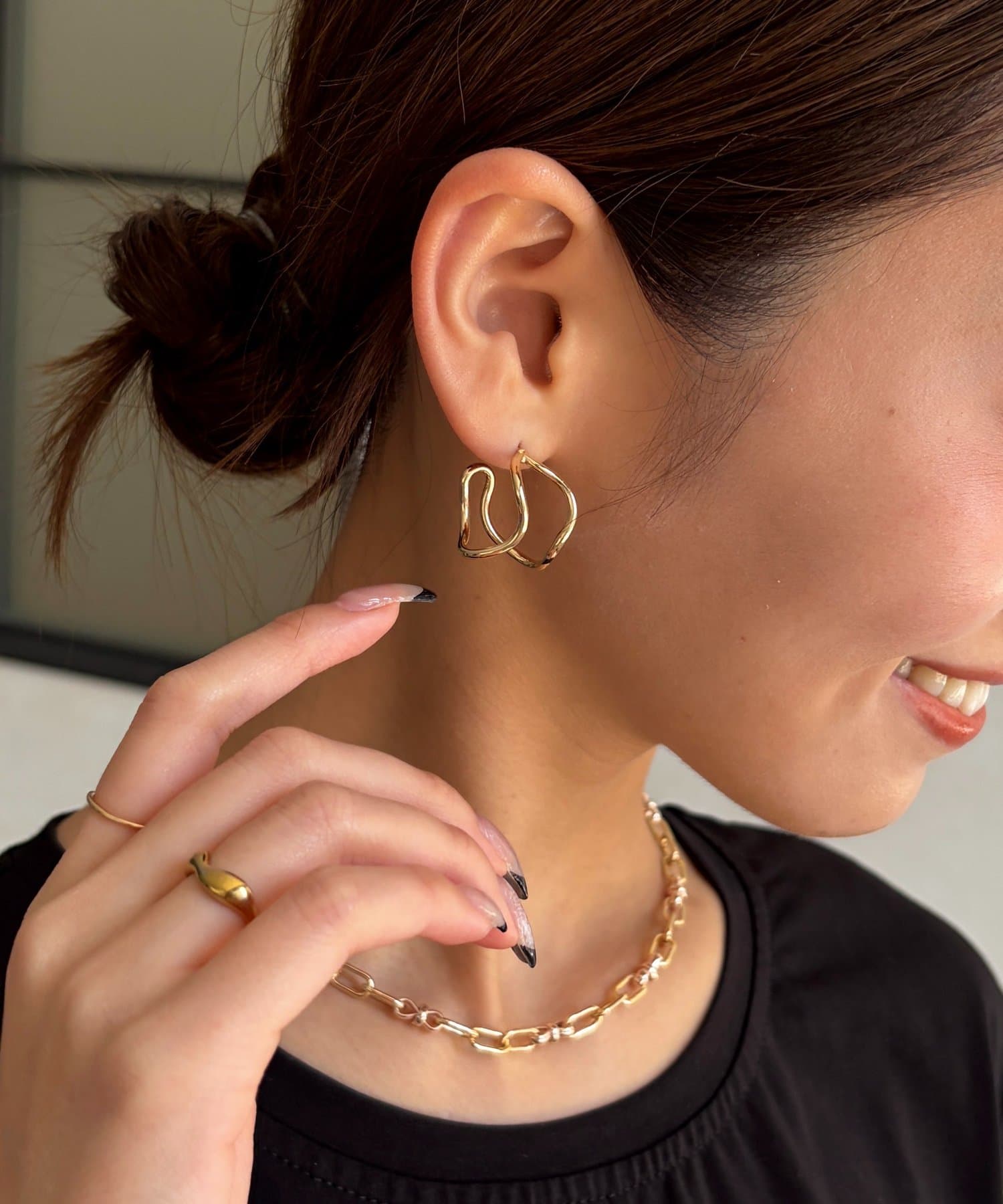Chez toi(シェトワ) フロウラインピアス