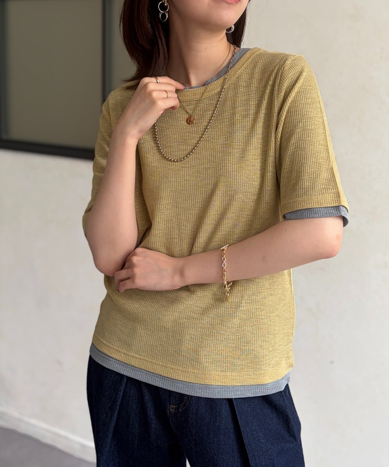Chez toi(シェトワ) 重ねSETシアーテレコカットソー