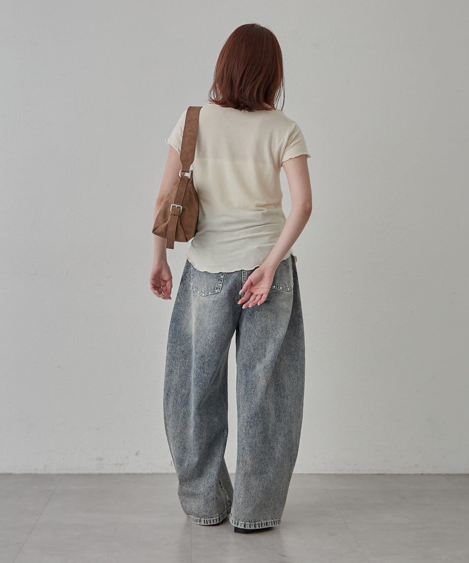 mline(エムライン) [mline]レイヤーロゴ半袖Ｔ