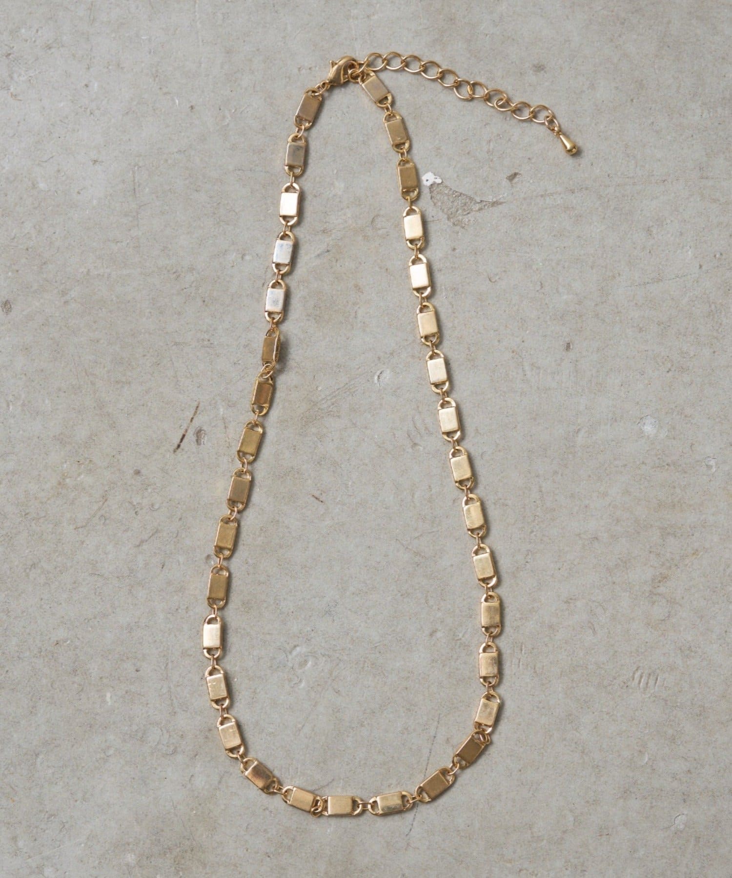 LOUNGEDRESS(ラウンジドレス) 【GALENA/ガレナ】タイルチェーンネックレス