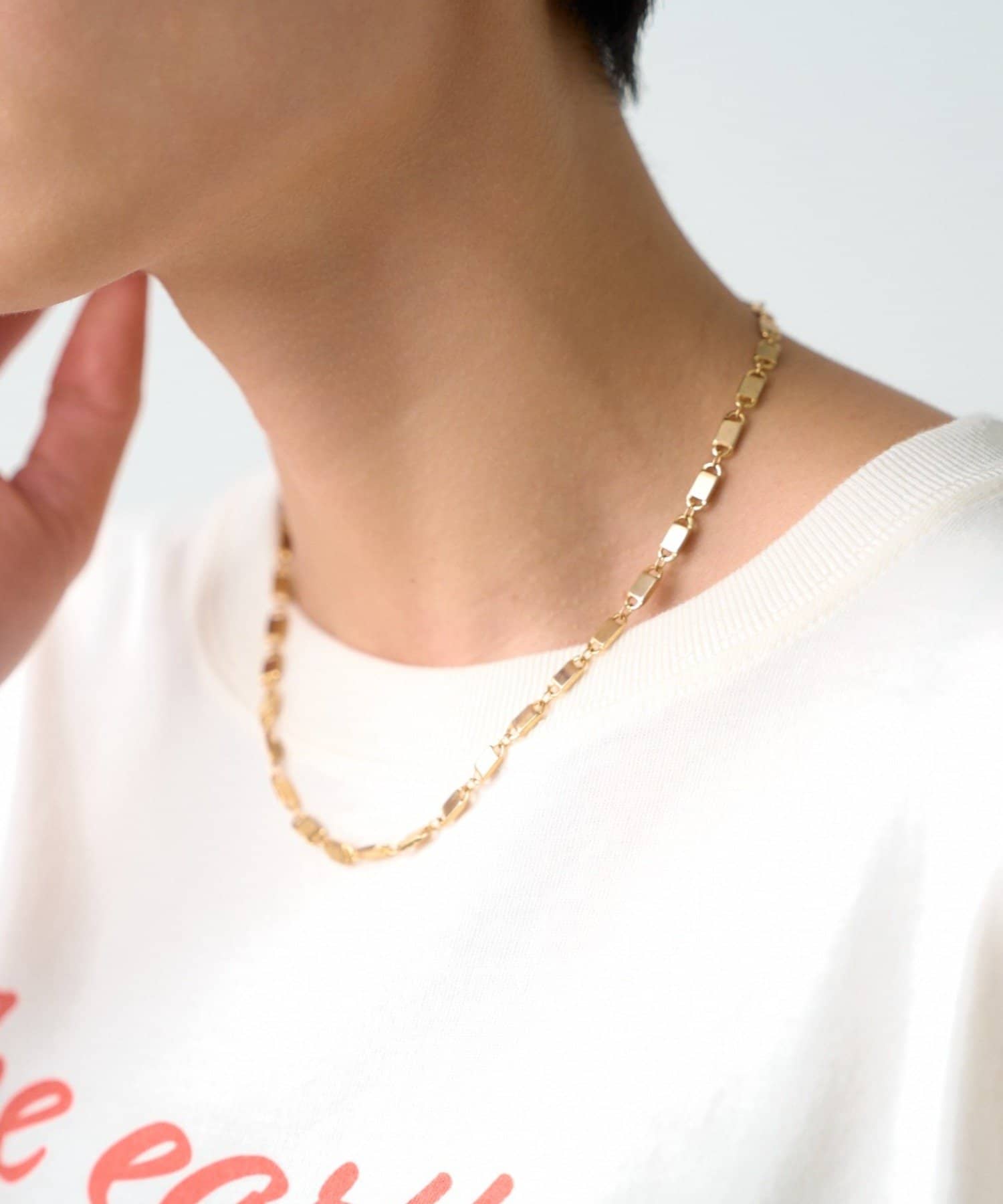 LOUNGEDRESS(ラウンジドレス) 【GALENA/ガレナ】タイルチェーンネックレス