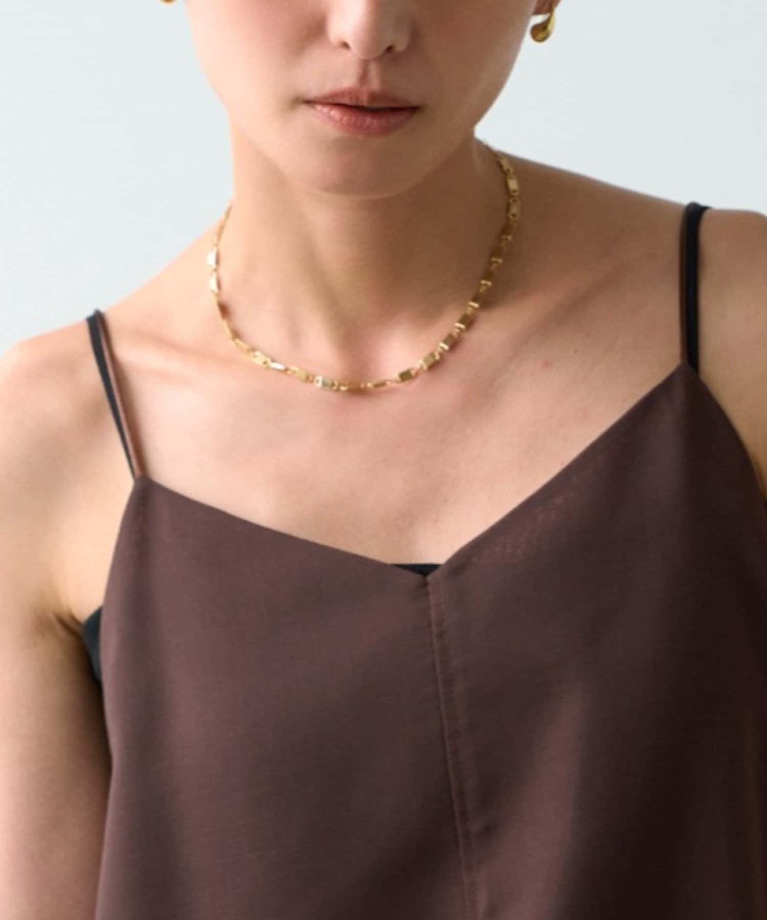 LOUNGEDRESS(ラウンジドレス) 【GALENA/ガレナ】タイルチェーンネックレス