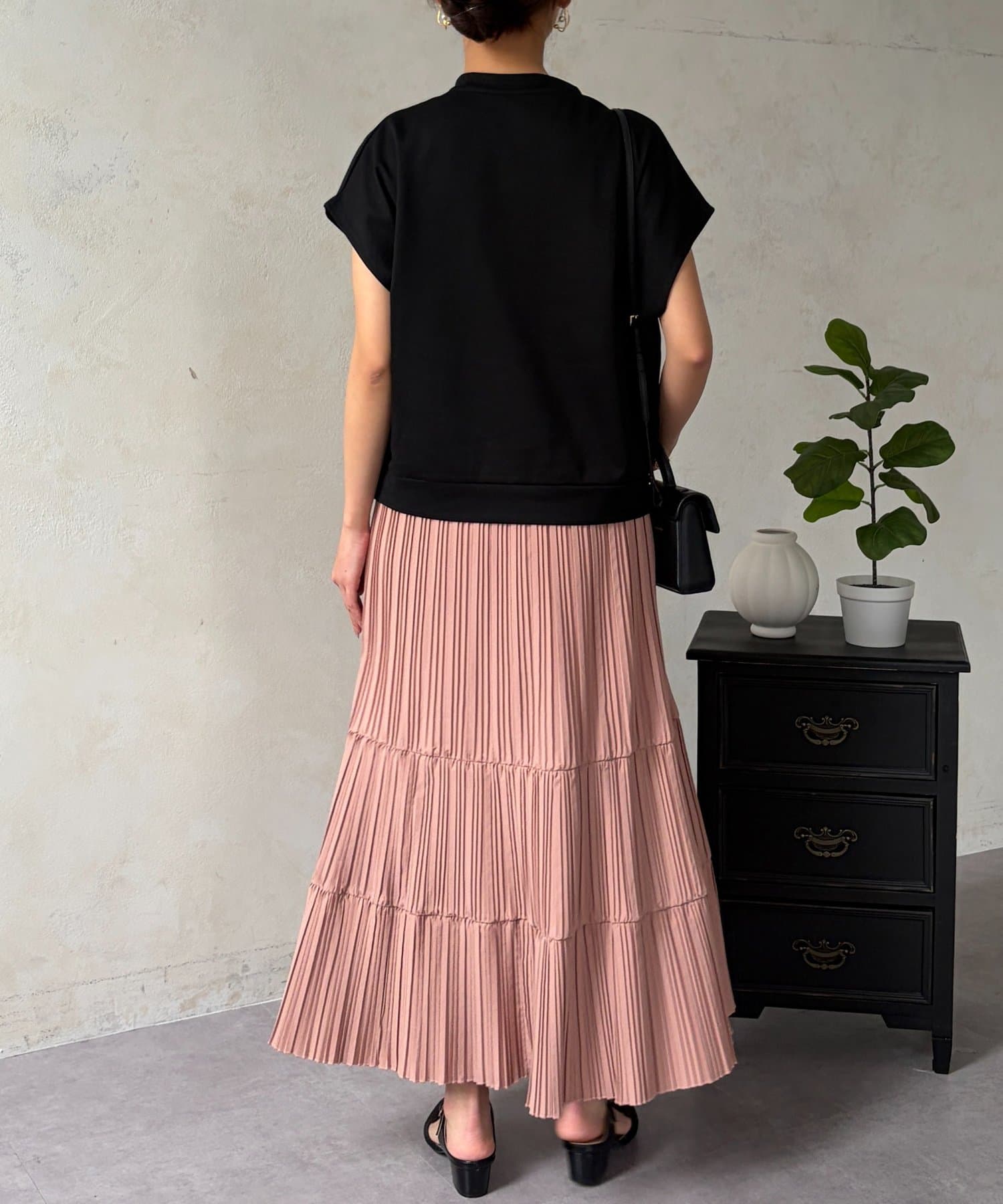 Chez toi(シェトワ) スキッパーポンチプルオーバー