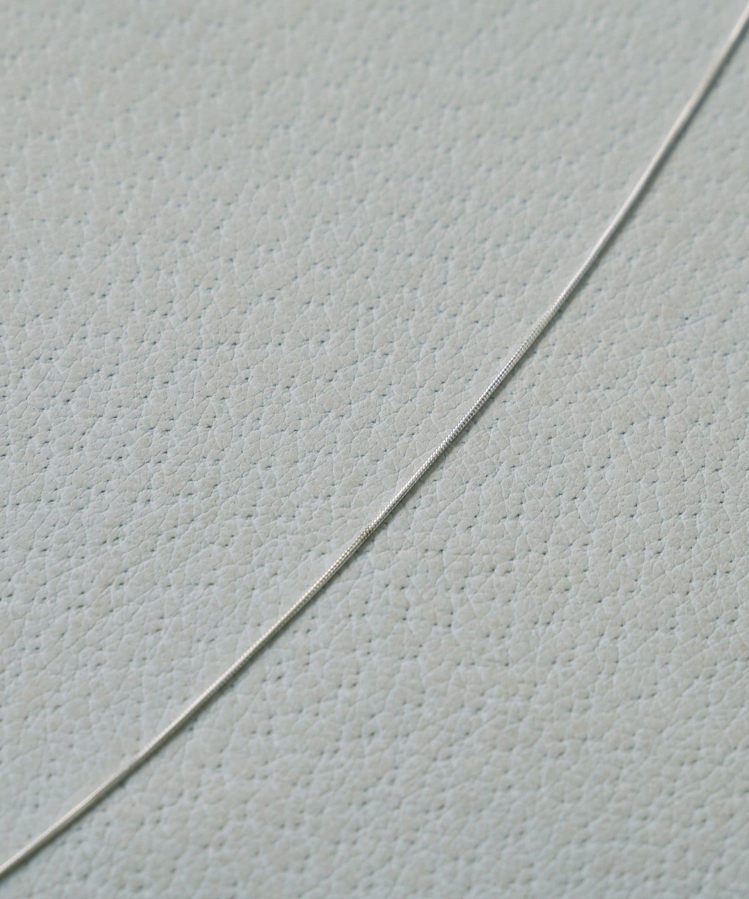 SHENERY(シーナリー) シルバーラリエットネックレス