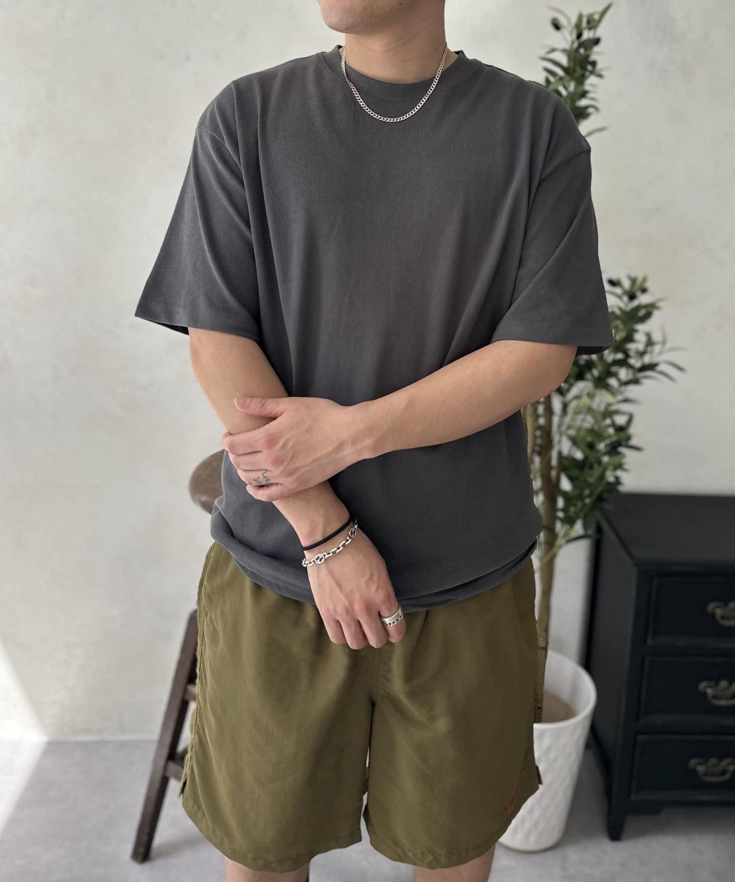 LOCUST(ローカスト) 【ユニセックス】 ドロスト機能Ｔ