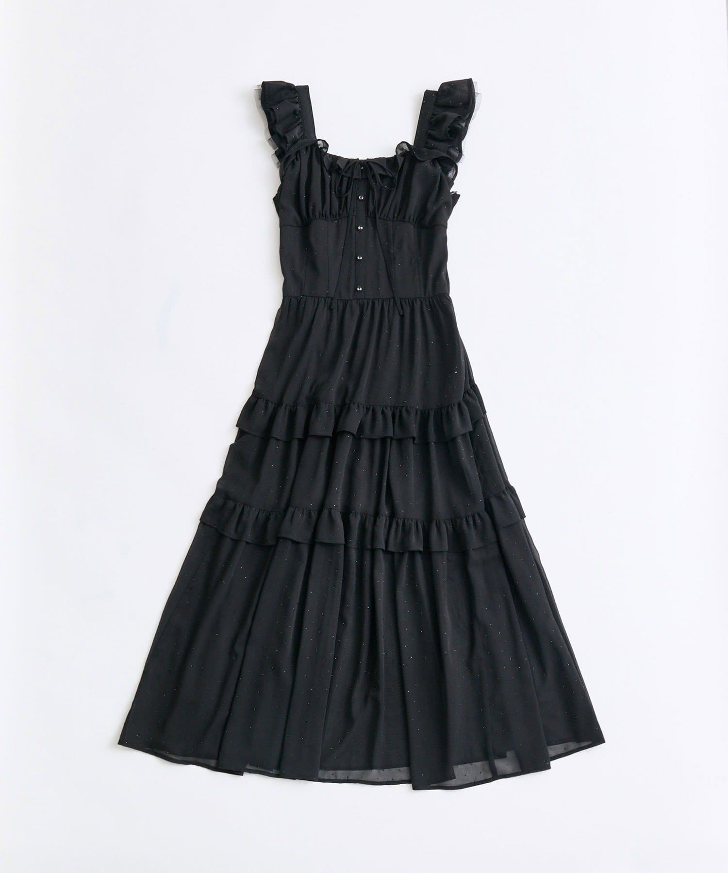 OLIVE des OLIVE(オリーブ デ オリーブ) シアーロングワンピース