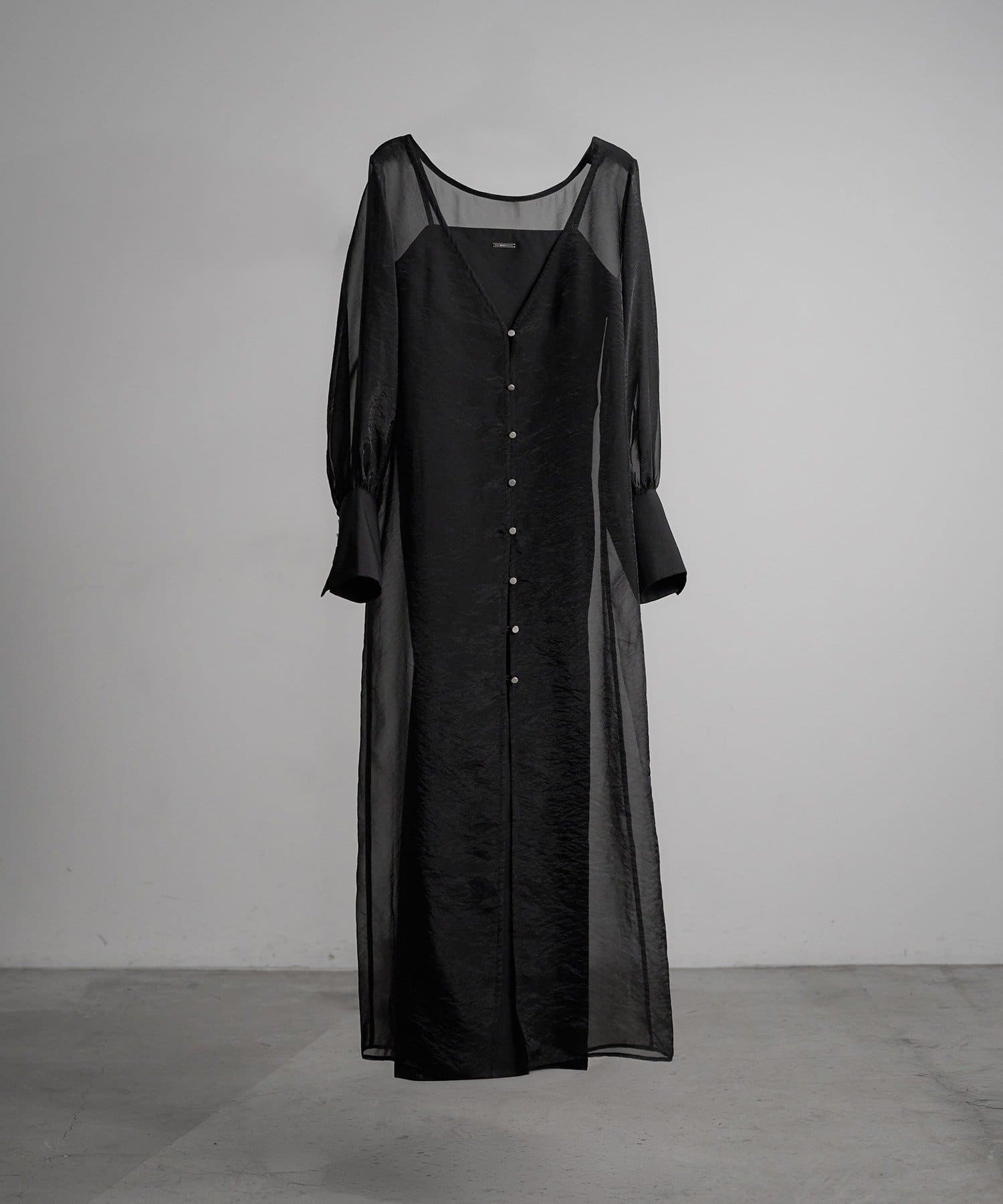 Remind me and forever(リマインドミーアンドフォーエバー) 【Mavie..7】《2SET》キャミワンピ+シアーワンピ