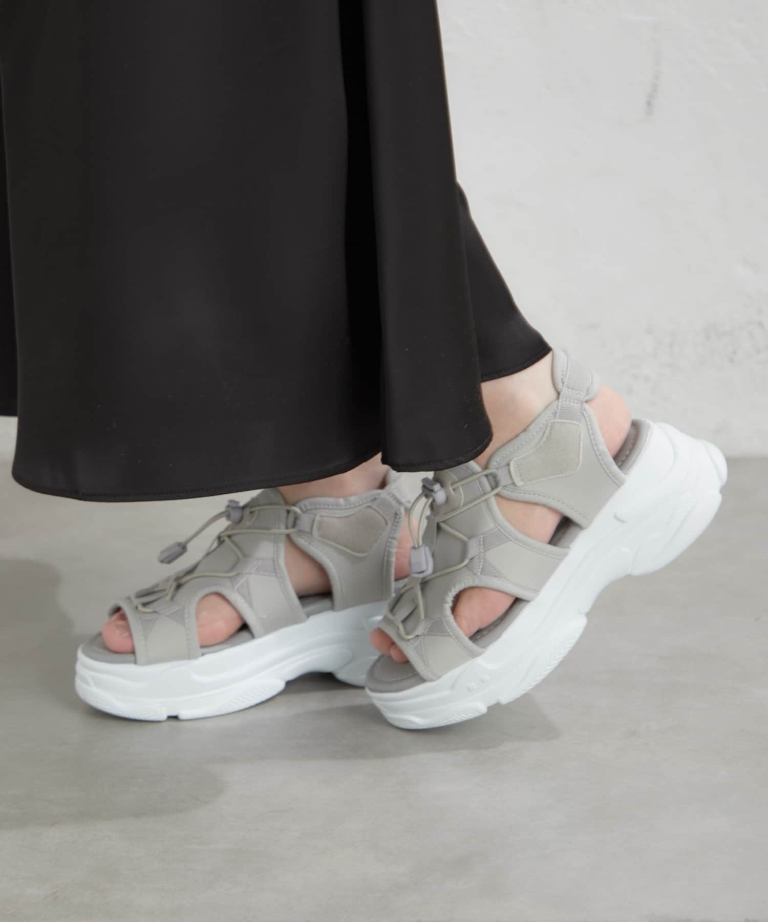 Remind me and forever(リマインドミーアンドフォーエバー) ボリュームソールスポーツサンダル