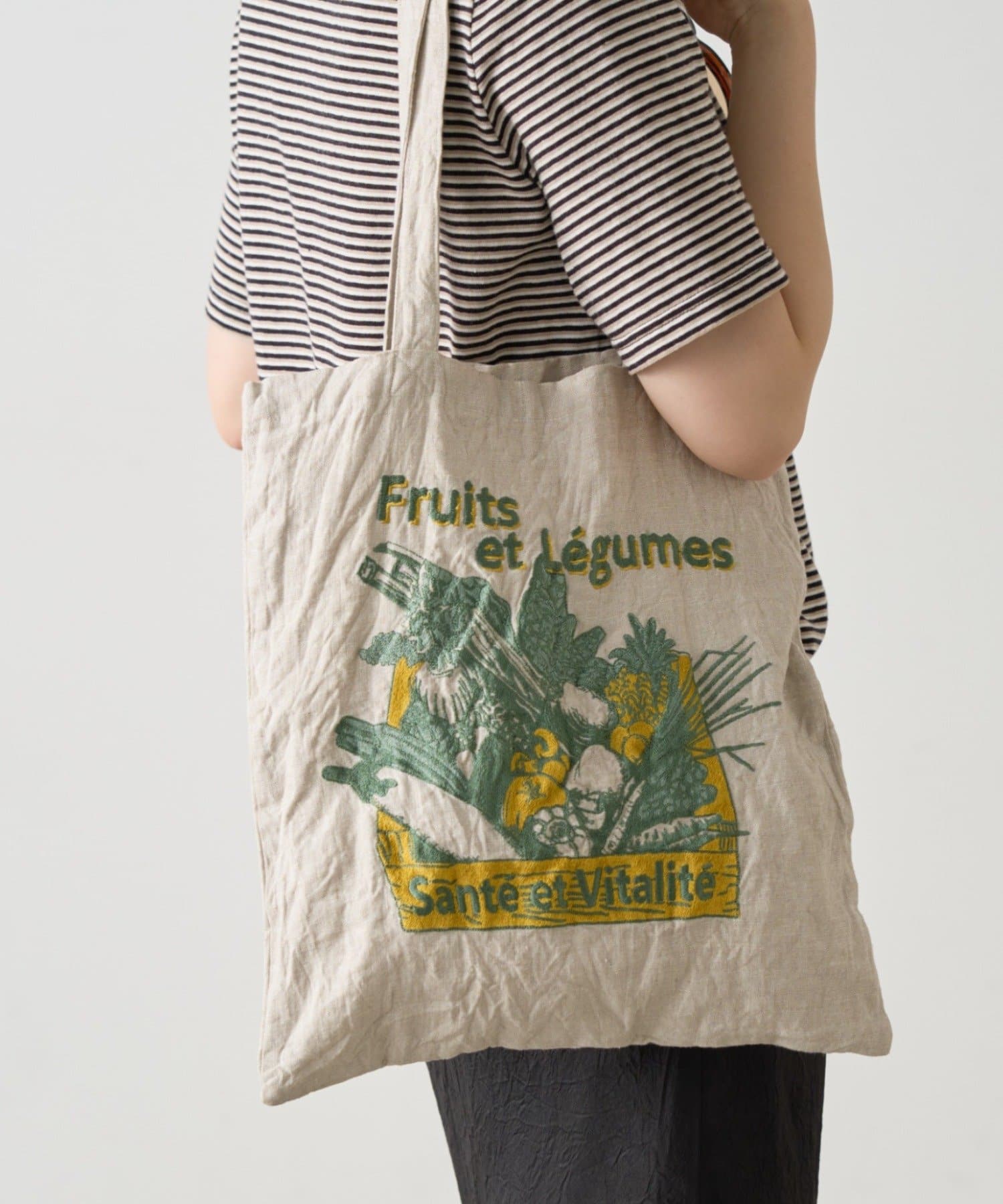 BEARDSLEY(ビアズリー) 《4/21(火)12:00予約開始》リネンマルシェバッグ《FRIPIER》