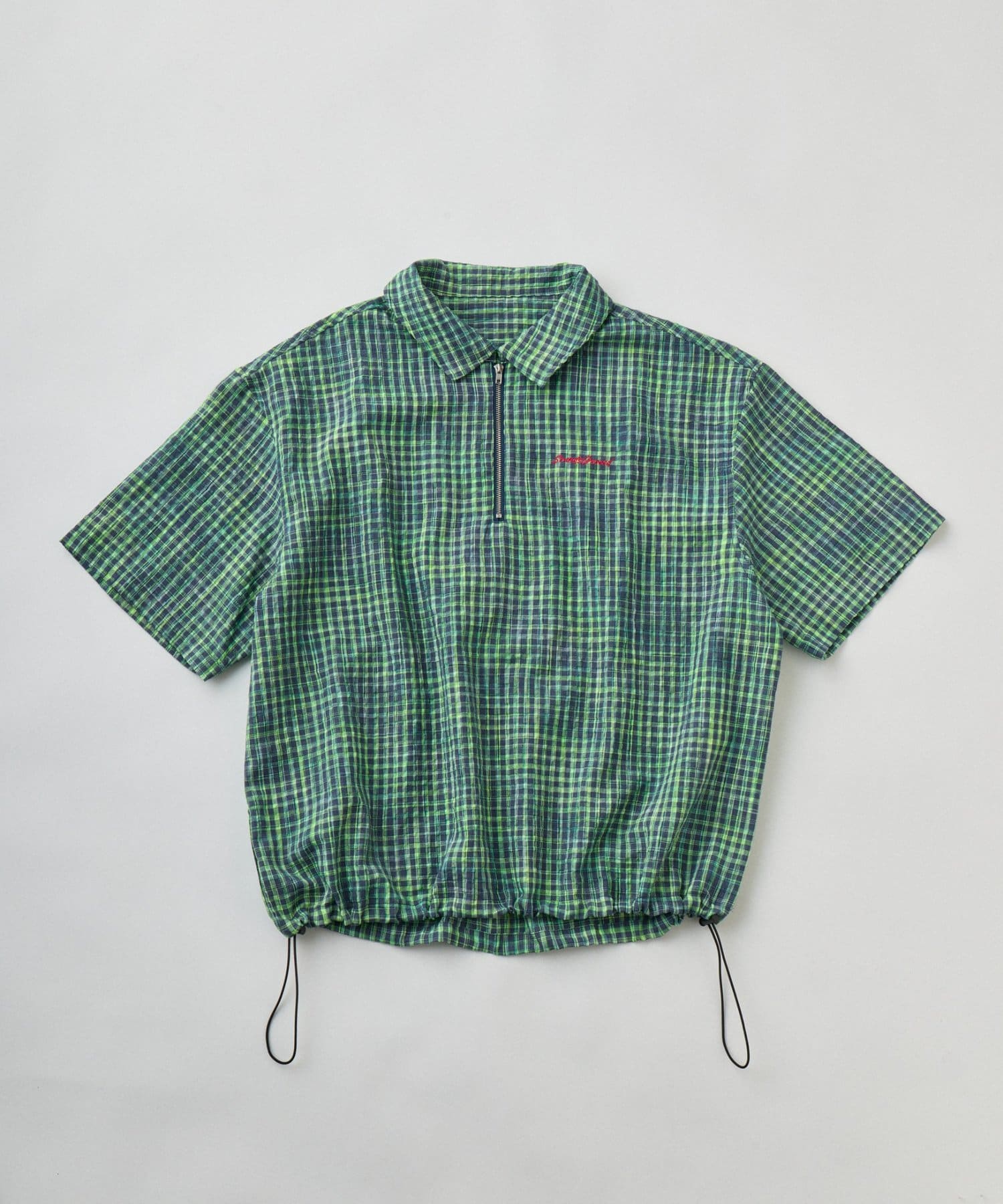 CIAOPANIC TYPY(チャオパニックティピー) 【SOUNDS GOOOOD】ネオンハーフジップシャツ