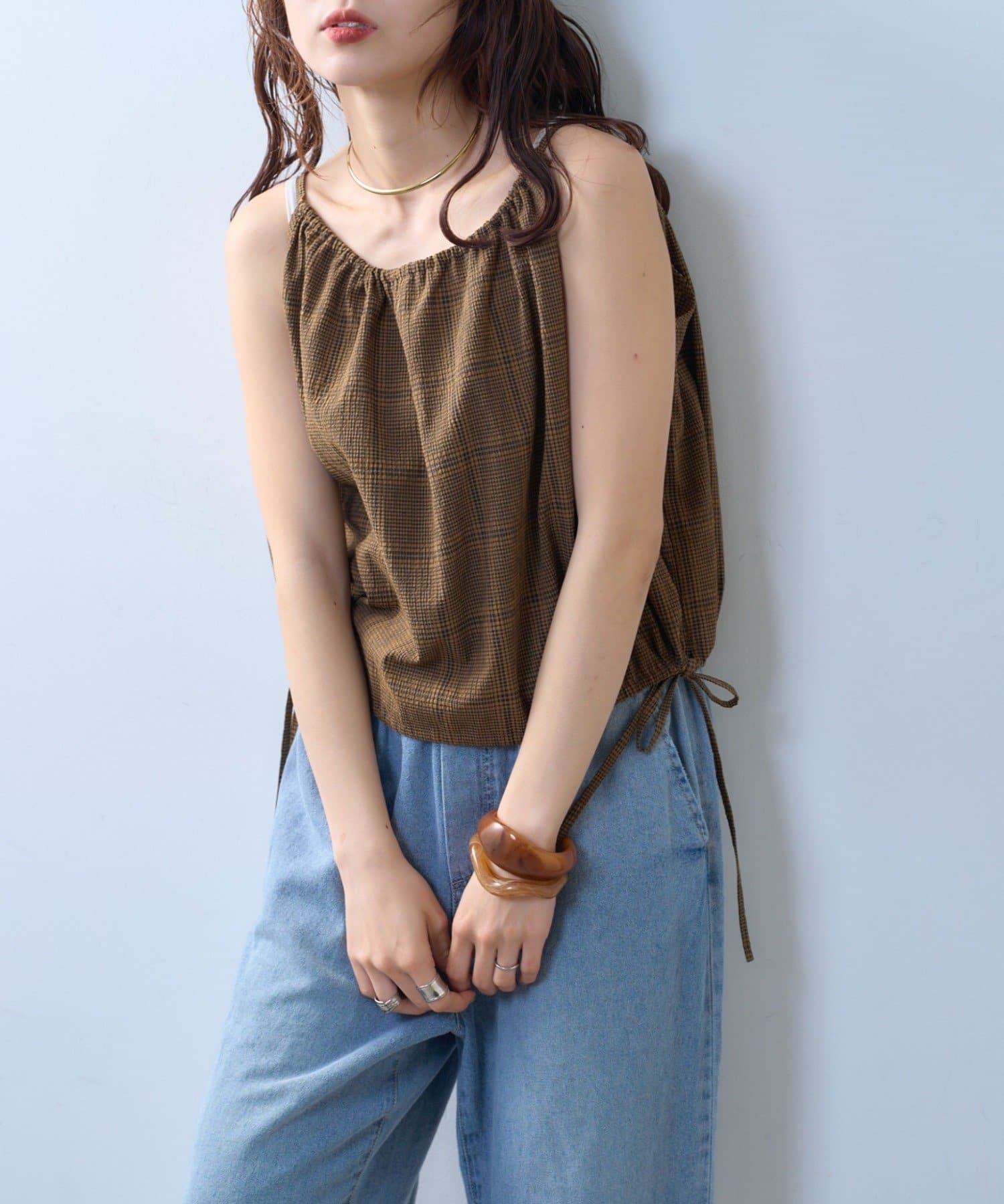 CIAOPANIC TYPY(チャオパニックティピー) 【willow】サッカーバルーンキャミブラウス