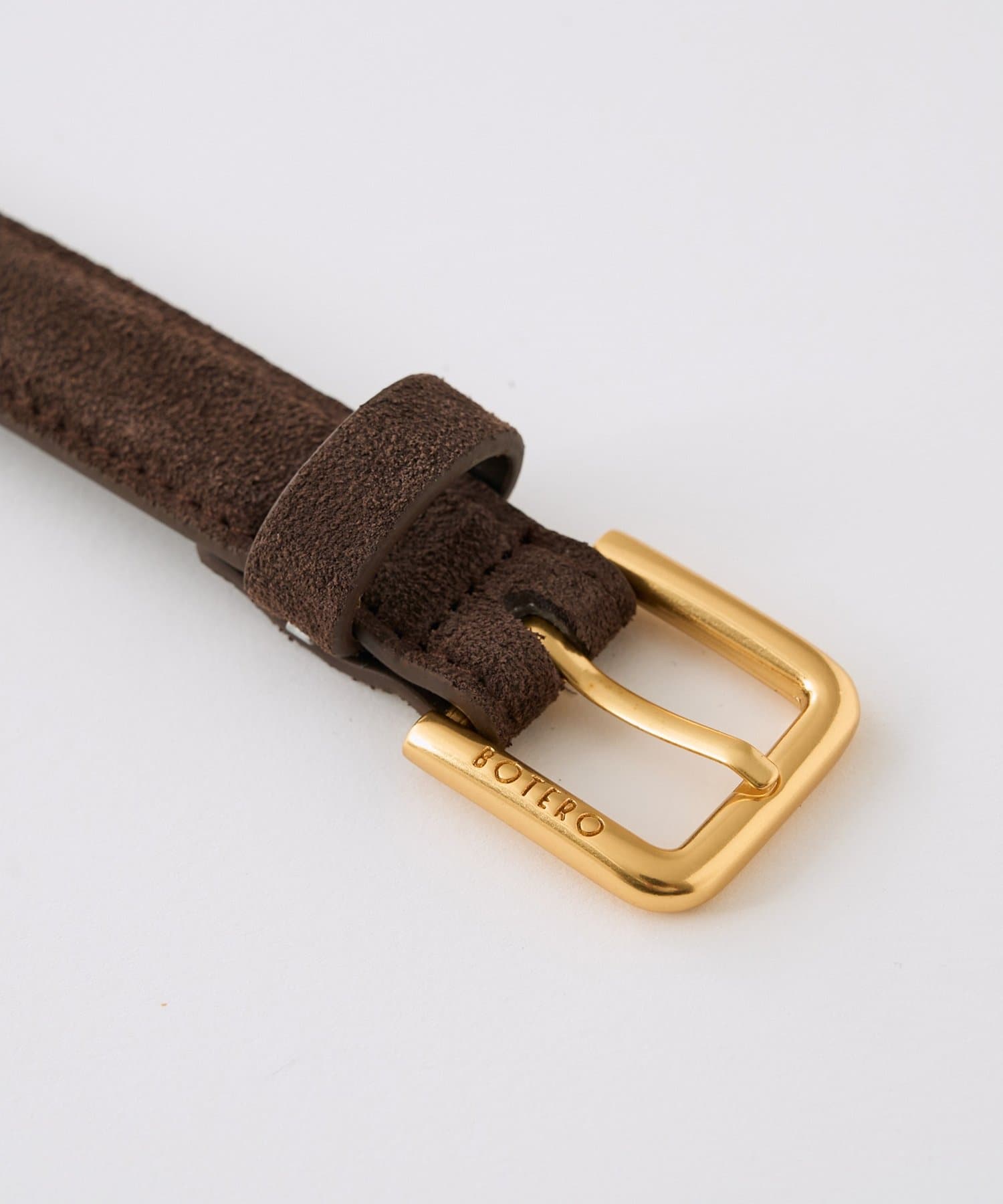 Whim Gazette(ウィム ガゼット) 【BOTERO】LAID Belt Suede