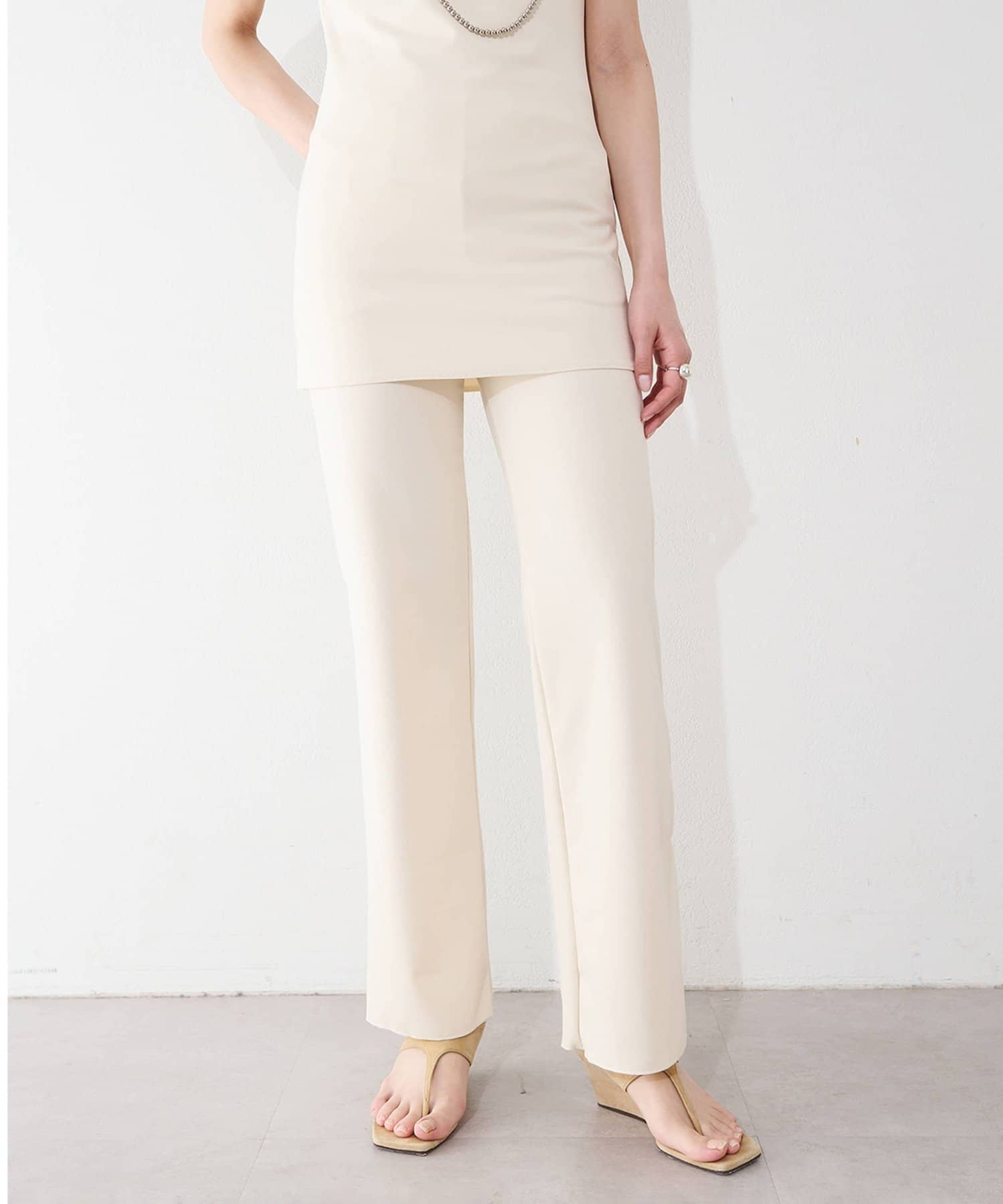 Whim Gazette(ウィム ガゼット) 【THE BAAT】 Flared pants