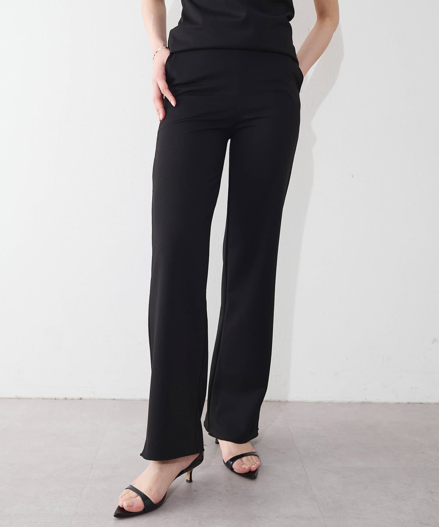Whim Gazette(ウィム ガゼット) 【THE BAAT】 Flared pants