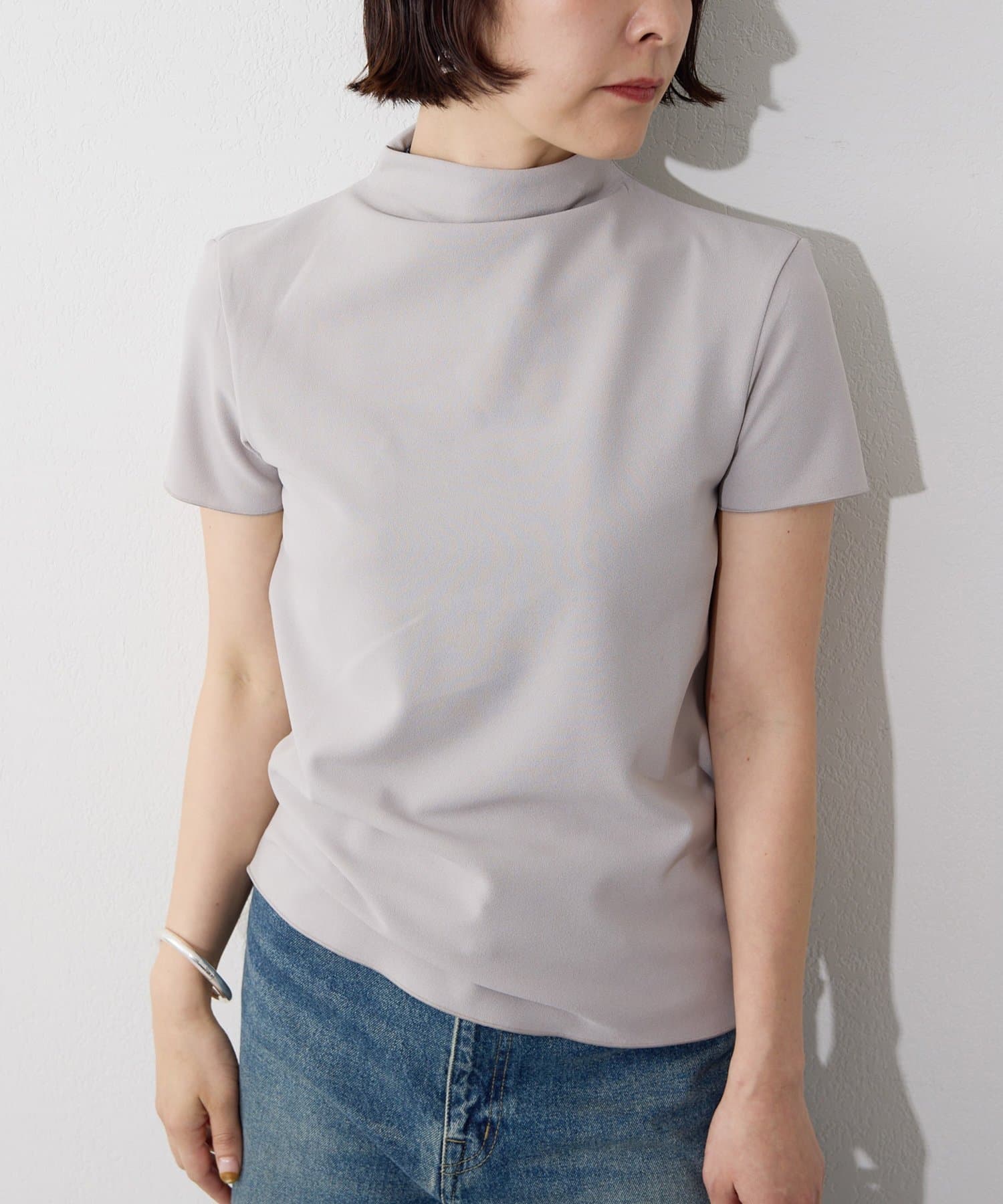 Whim Gazette(ウィム ガゼット) 【THE BAAT】short sleeve blouse