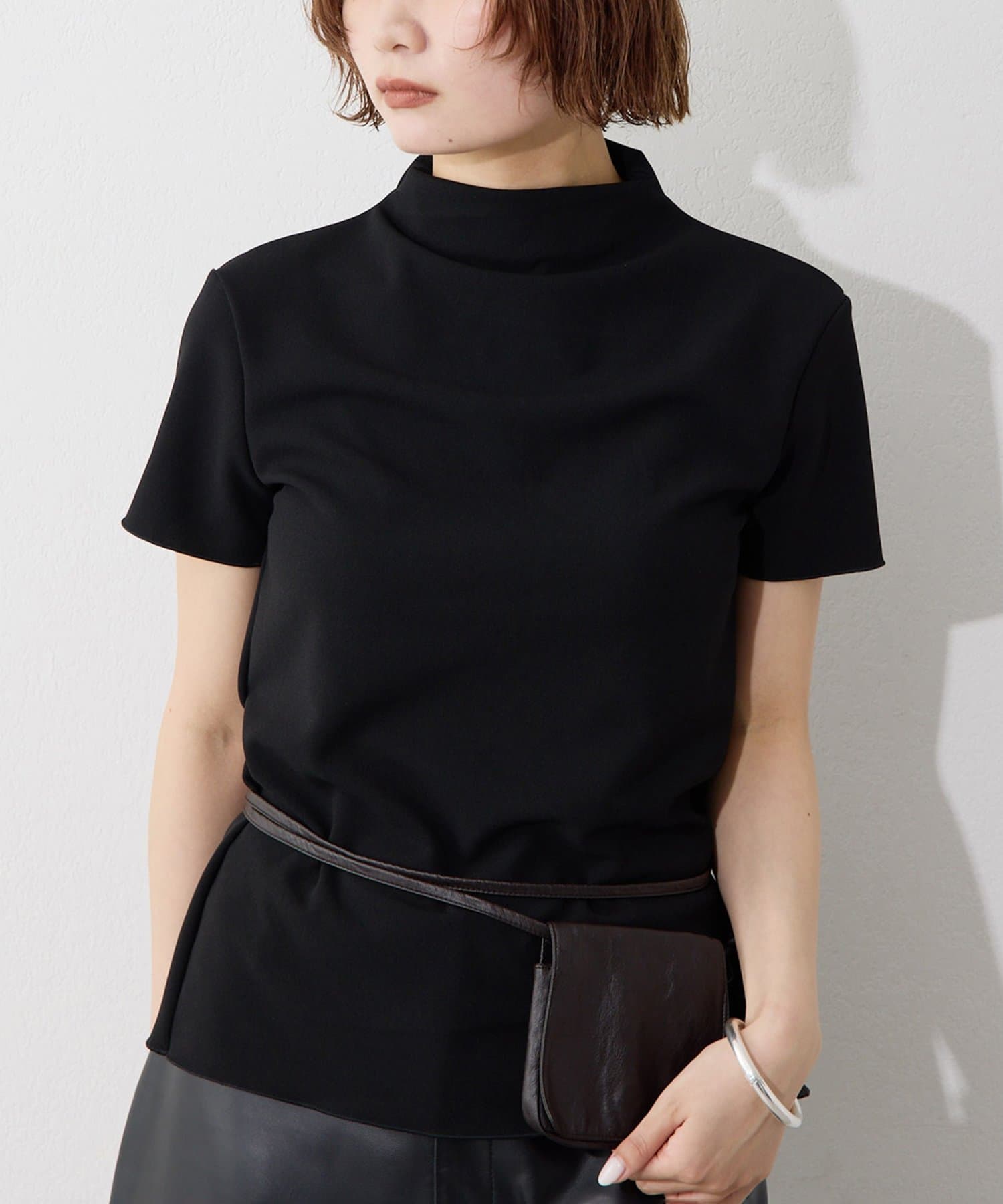 Whim Gazette(ウィム ガゼット) 【THE BAAT】short sleeve blouse
