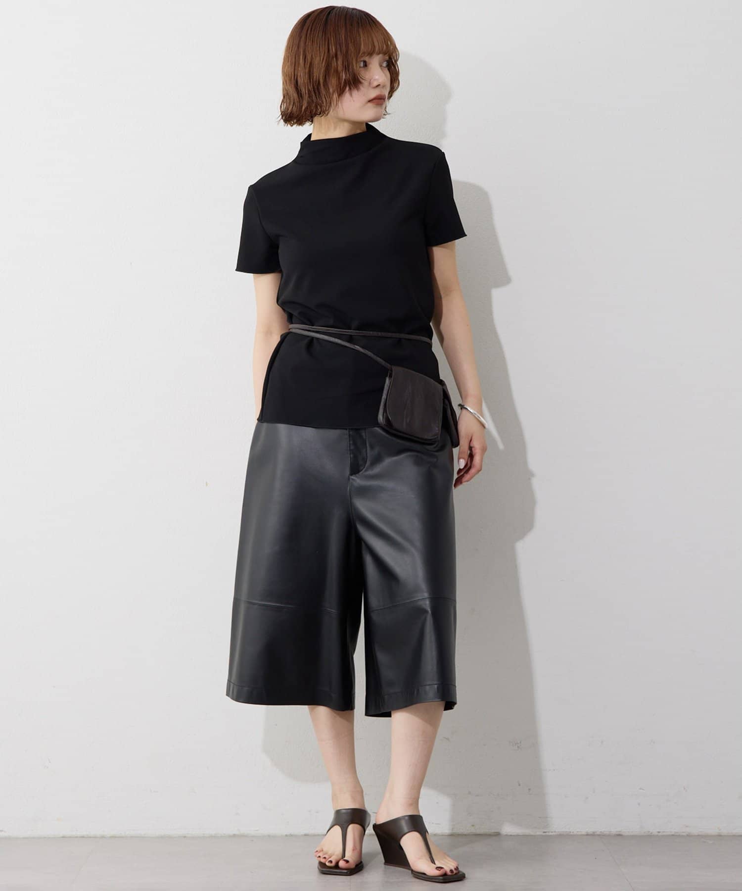 Whim Gazette(ウィム ガゼット) 【THE BAAT】short sleeve blouse