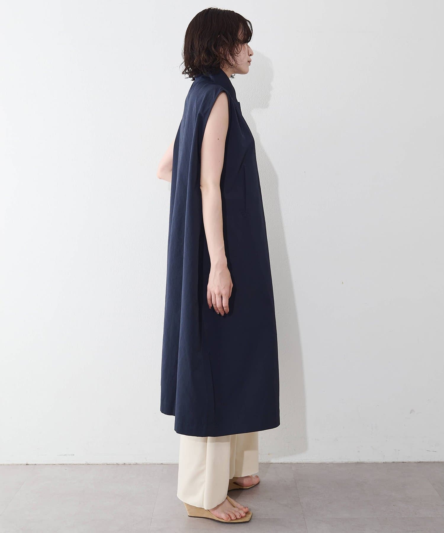 Whim Gazette(ウィム ガゼット) 【THE BAAT】cape coat