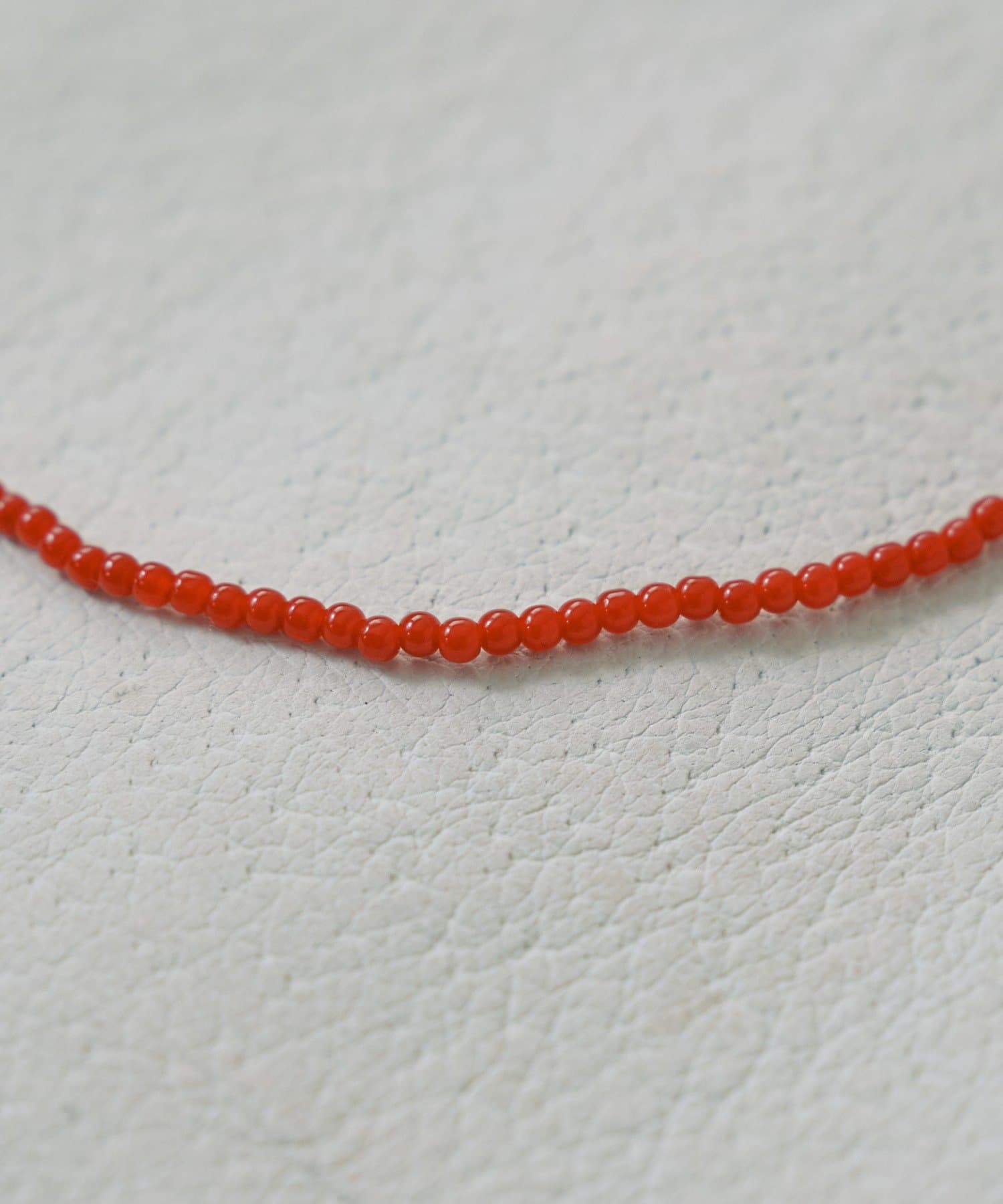 SHENERY(シーナリー) ガラスビーズネックレス2mm