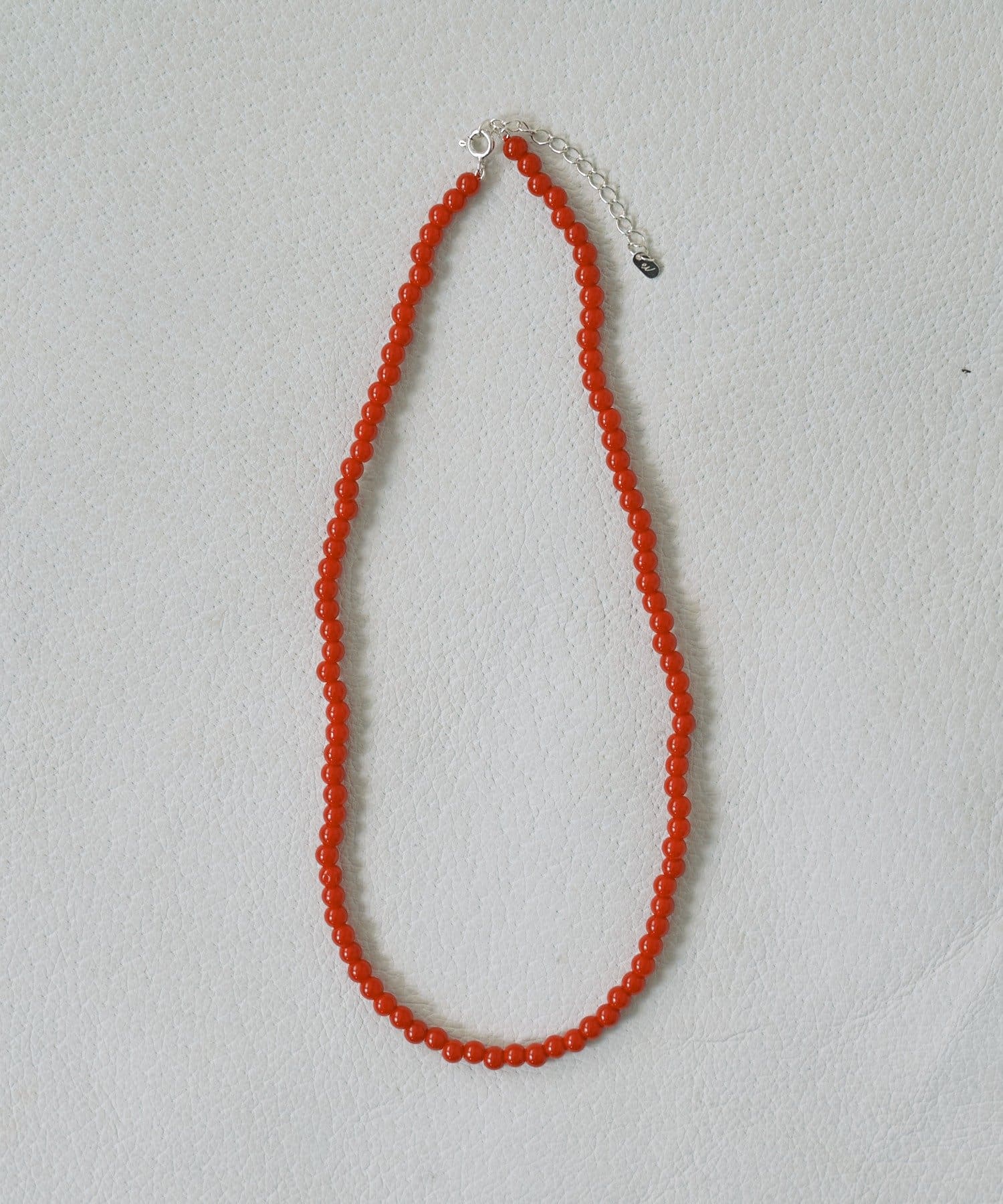 SHENERY(シーナリー) ガラス/オニキスビーズネックレス4mm