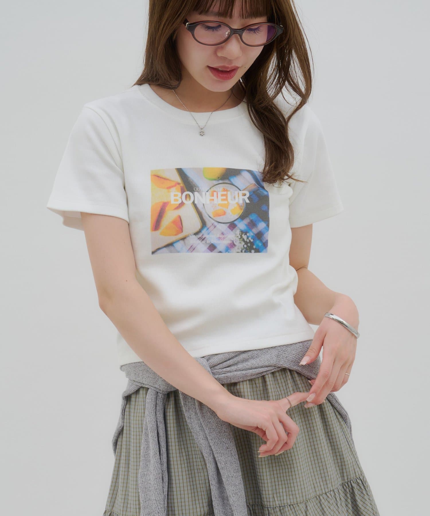 DISCOAT(ディスコート) 【umm.】リブグラフィックアソートTシャツ