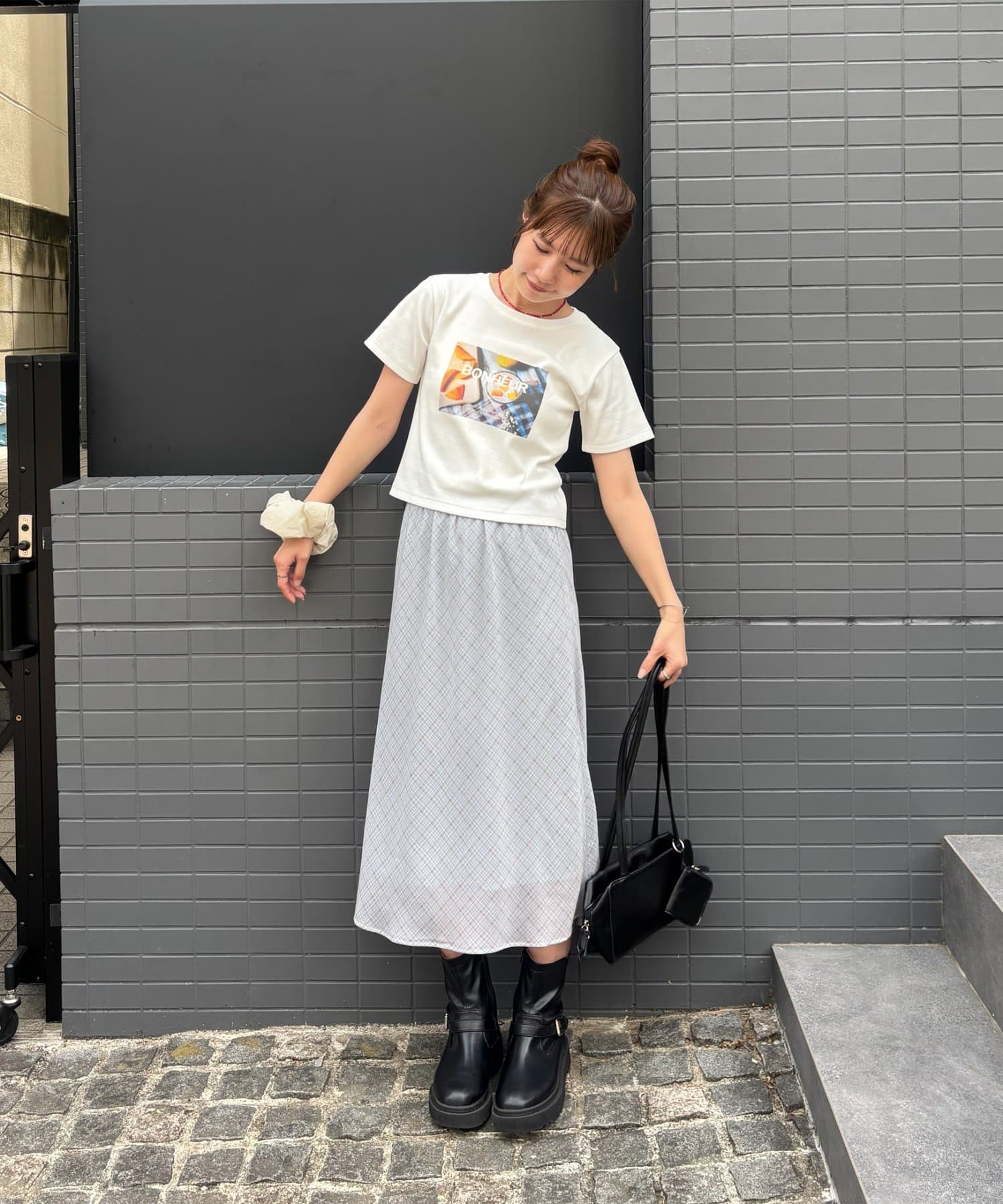 DISCOAT(ディスコート) 【umm.】リブグラフィックアソートTシャツ